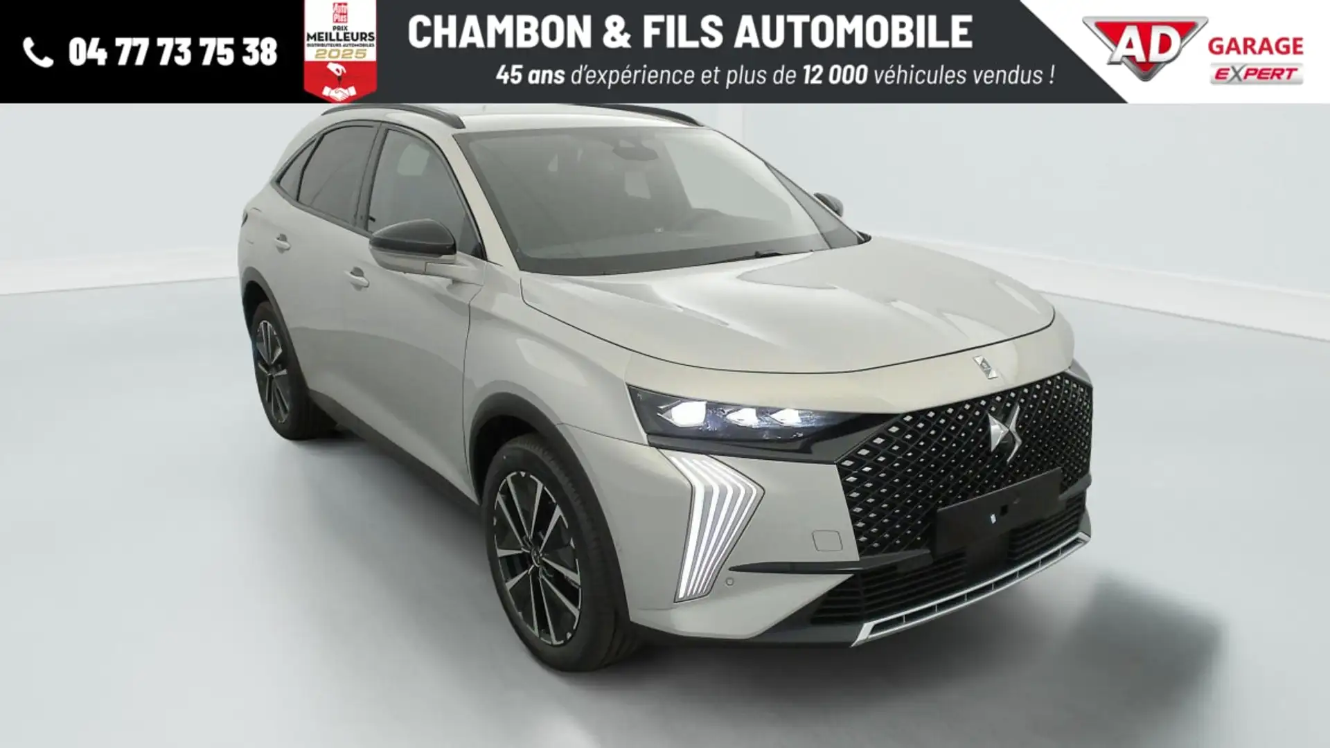 DS Automobiles DS 7 DS7 BlueHDi 130 EAT8 Pallas Blanc - 1