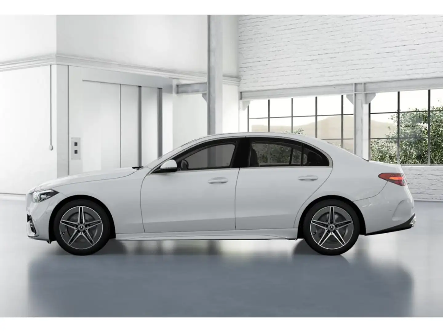 Mercedes-Benz C 200 d AMG RüKam+MBUX+Totwink+LED+18+Sitzhzg Weiß - 2