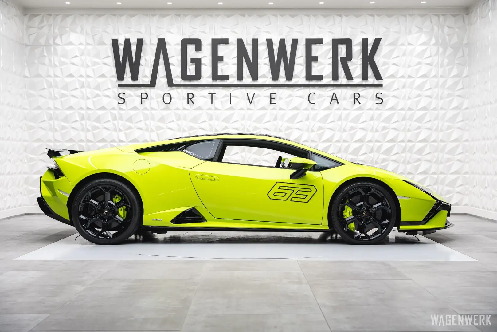 Lamborghini Huracán Tecnica CARBONSCHALEN VERDE-SCANDAL LIFT SENSONUM Jaune - 2