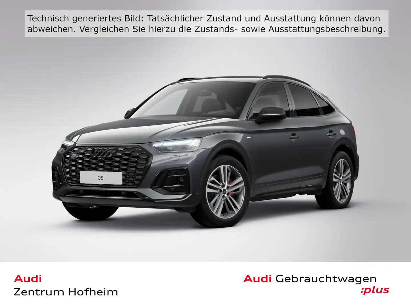 Audi Q5 40 TDI qu S line S tro*Air*B&O*HUD* Grau - 1
