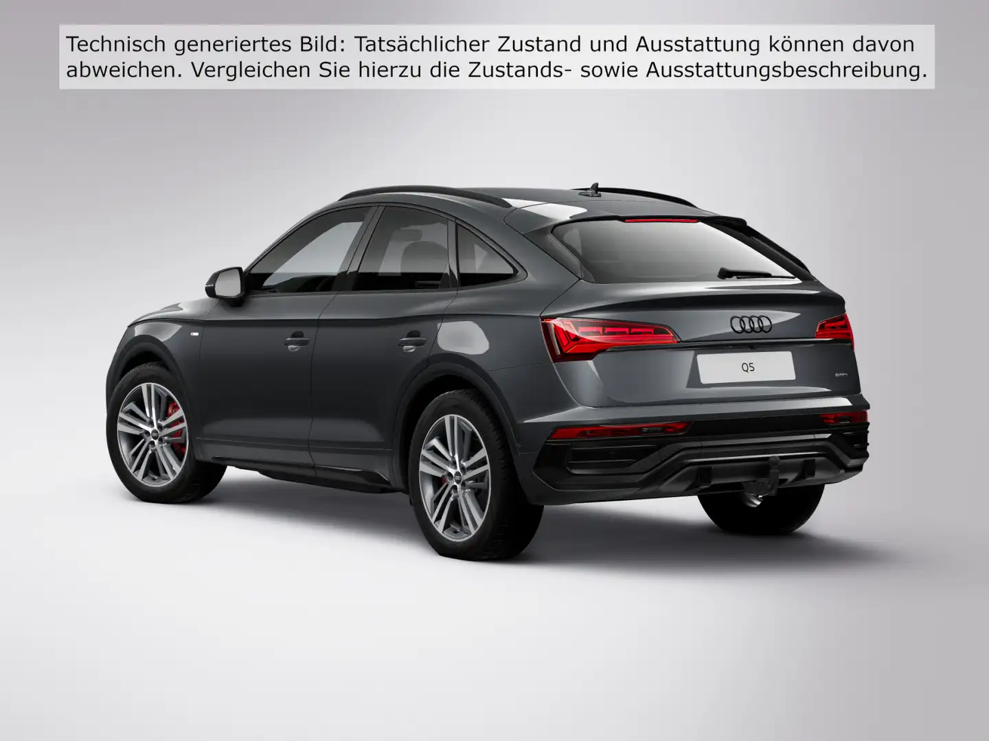 Audi Q5 40 TDI qu S line S tro*Air*B&O*HUD* Gris - 2