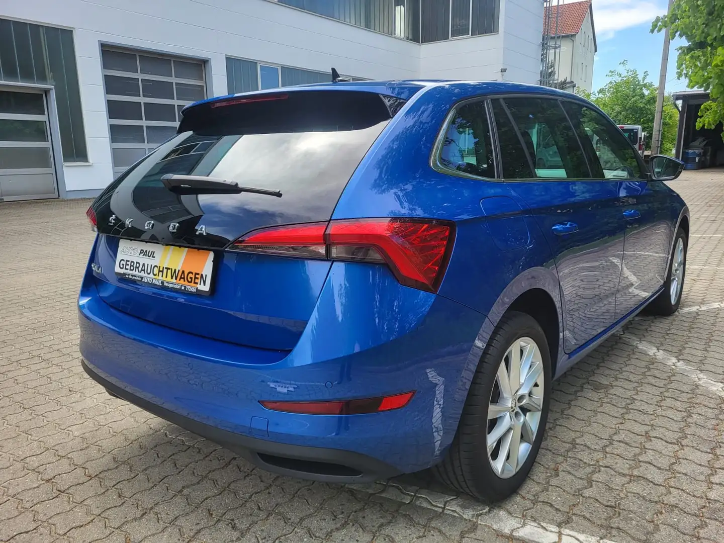 Skoda Scala Style Automatik*Frontscheibenhz/5J/100TKM Garantie Blau - 2