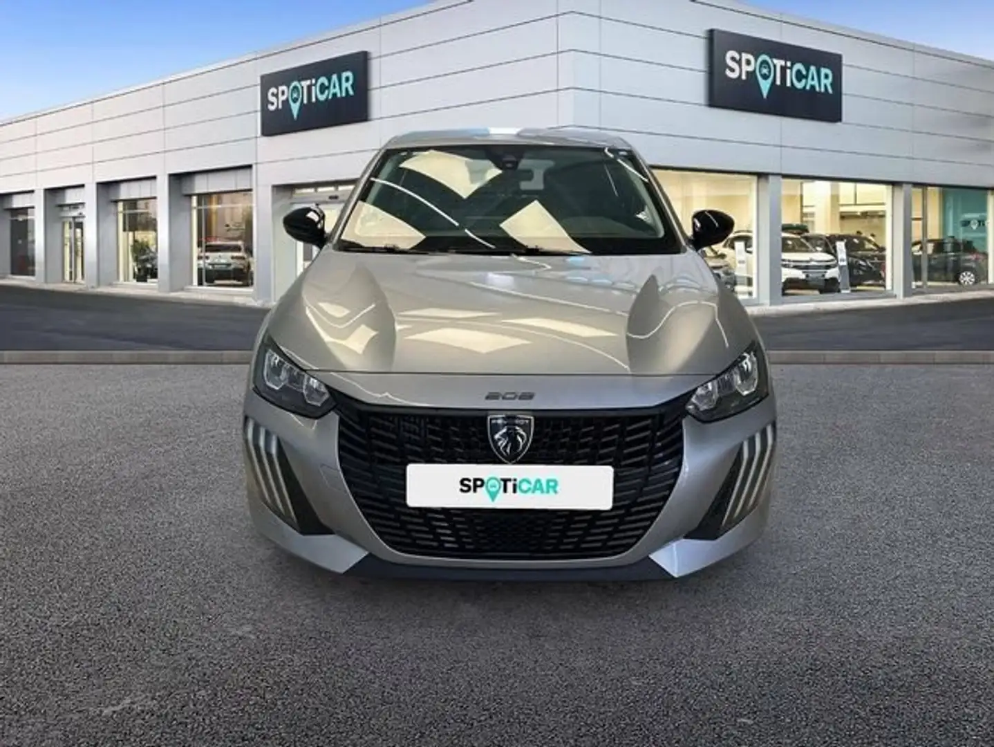 Peugeot 208 Puretech 100 Active Gris - 2