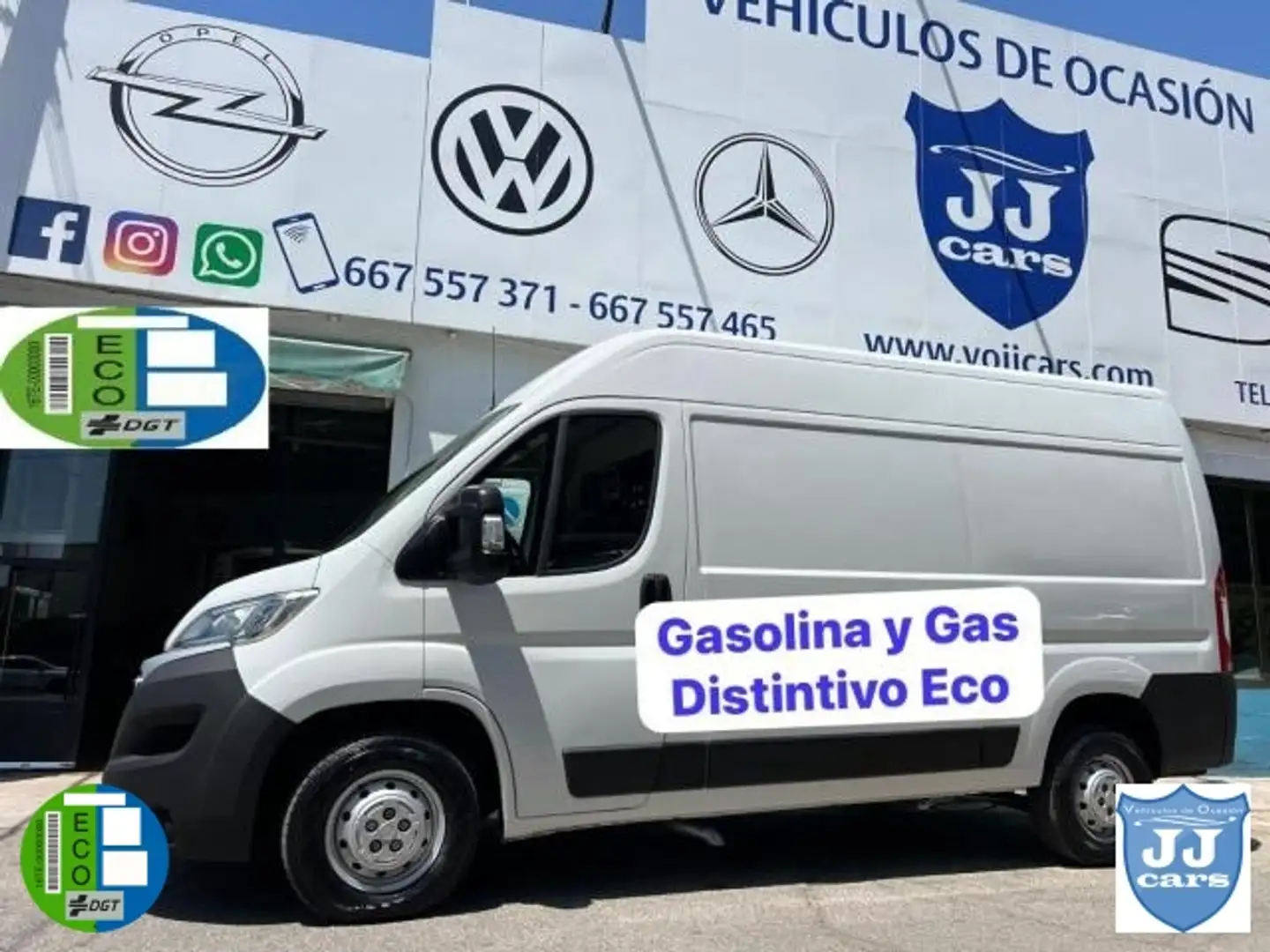 Fiat Ducato L2 H2 3.0 136CV Weiß - 1