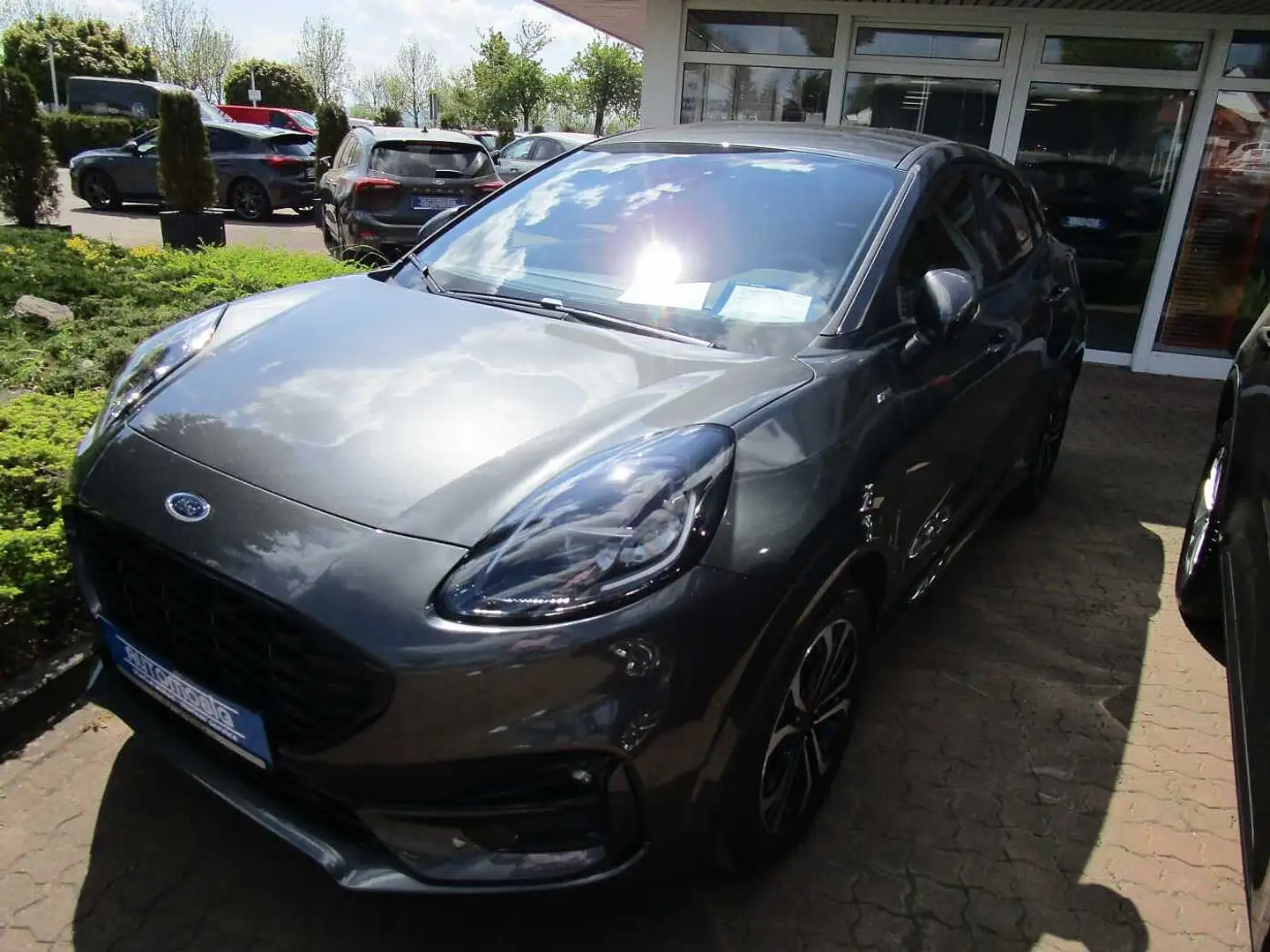 Ford Puma 1.0 EB MHEV Aut. ST-LINE/Navi/DAB/SHZ/FSB Gris - 2