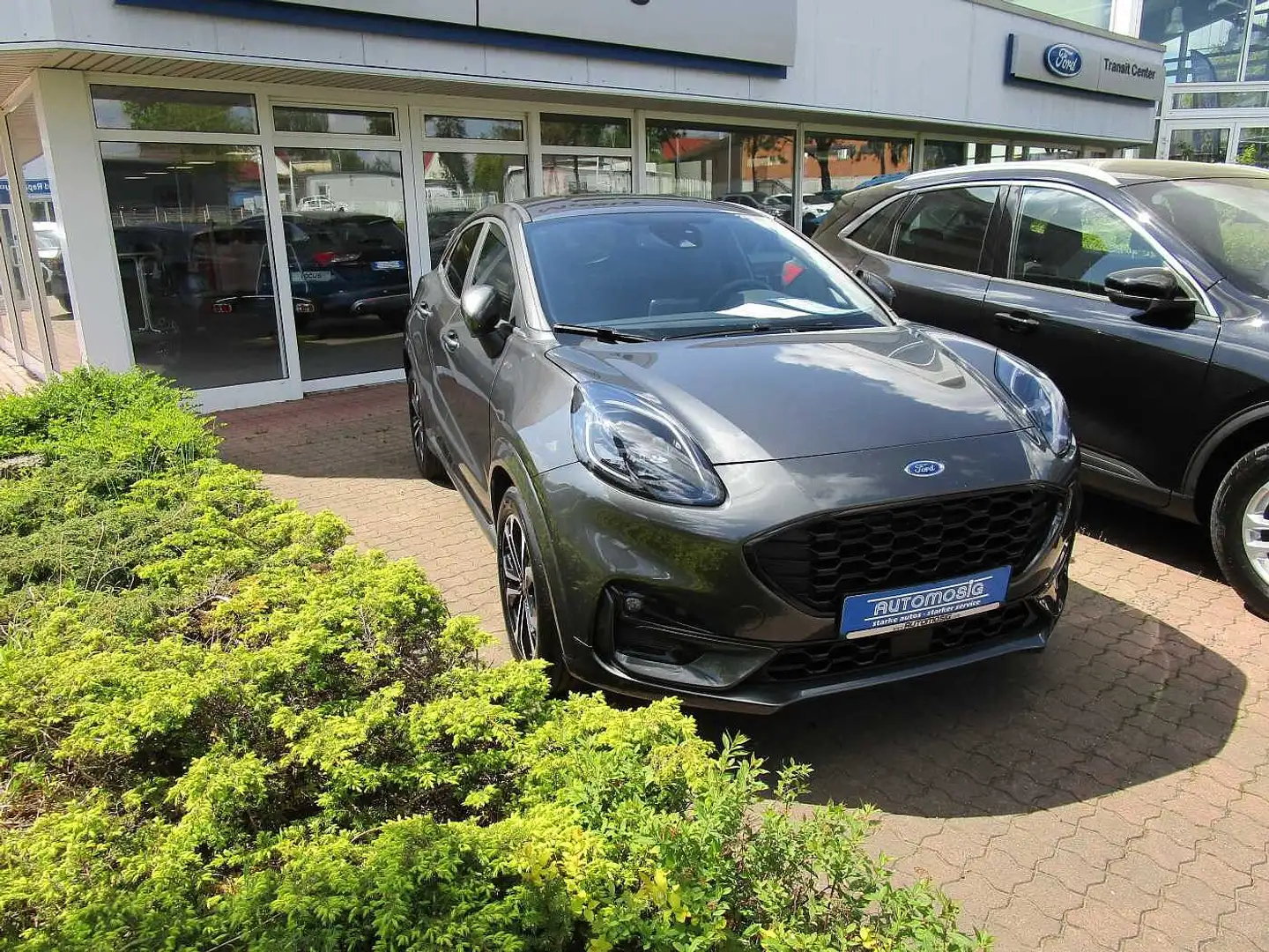 Ford Puma 1.0 EB MHEV Aut. ST-LINE/Navi/DAB/SHZ/FSB Grijs - 1