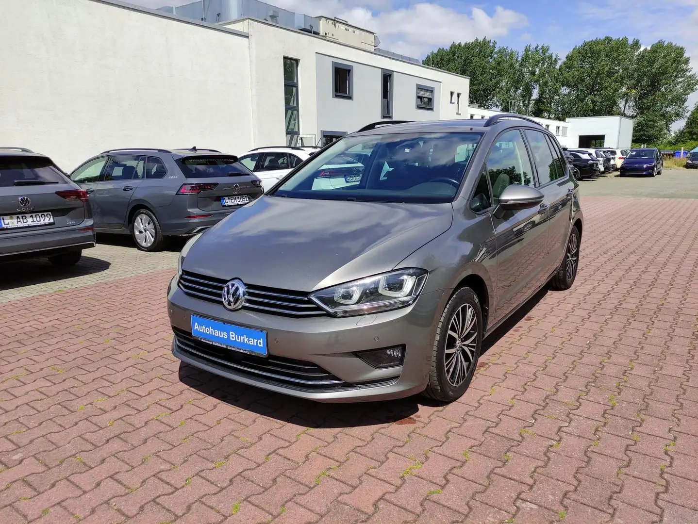 Volkswagen Golf Sportsvan Golf SV Allstar 1.6 TDI+110Ps+AHZV+PDC+Bi-Xenon+ Gris - 1