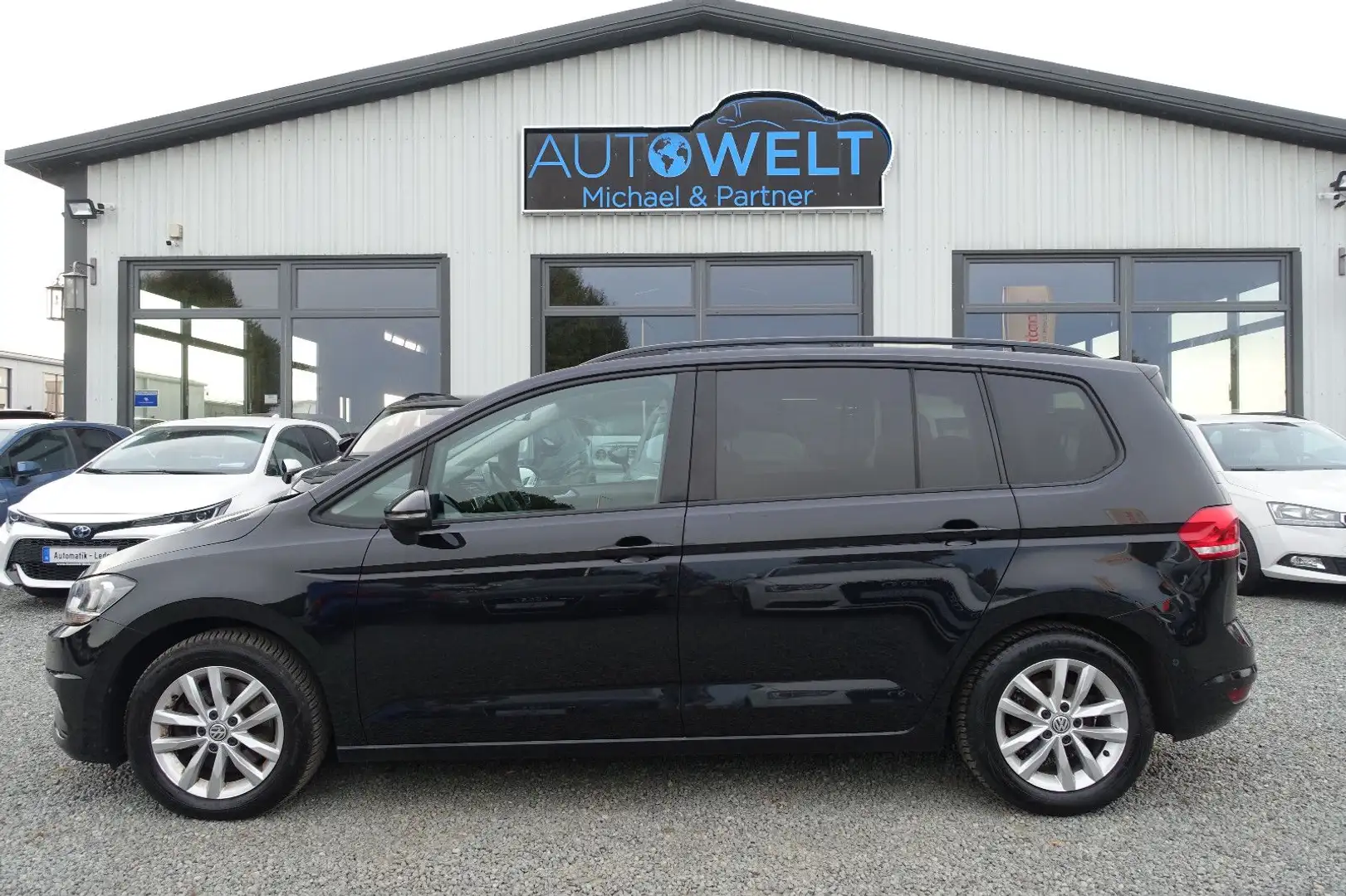 Volkswagen Touran 1.2 TSI 7.Sitzer lück.Scheckheft KLIMAAUT Schwarz - 1