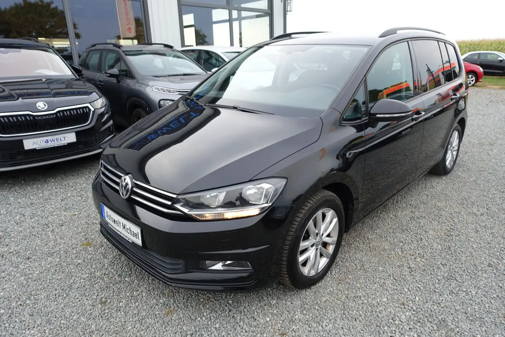 Volkswagen Touran 1.2 TSI 7.Sitzer lück.Scheckheft KLIMAAUT Schwarz - 2