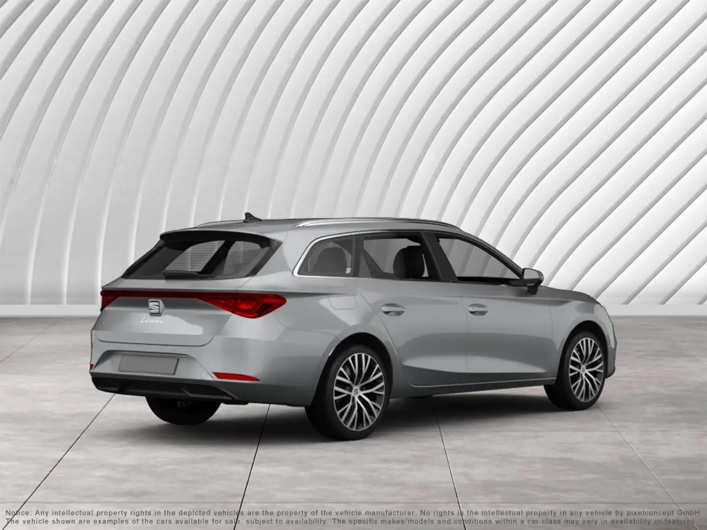 SEAT Leon Sportstourer Style 4Drive AHK NAVI LED DAB Silber - 2