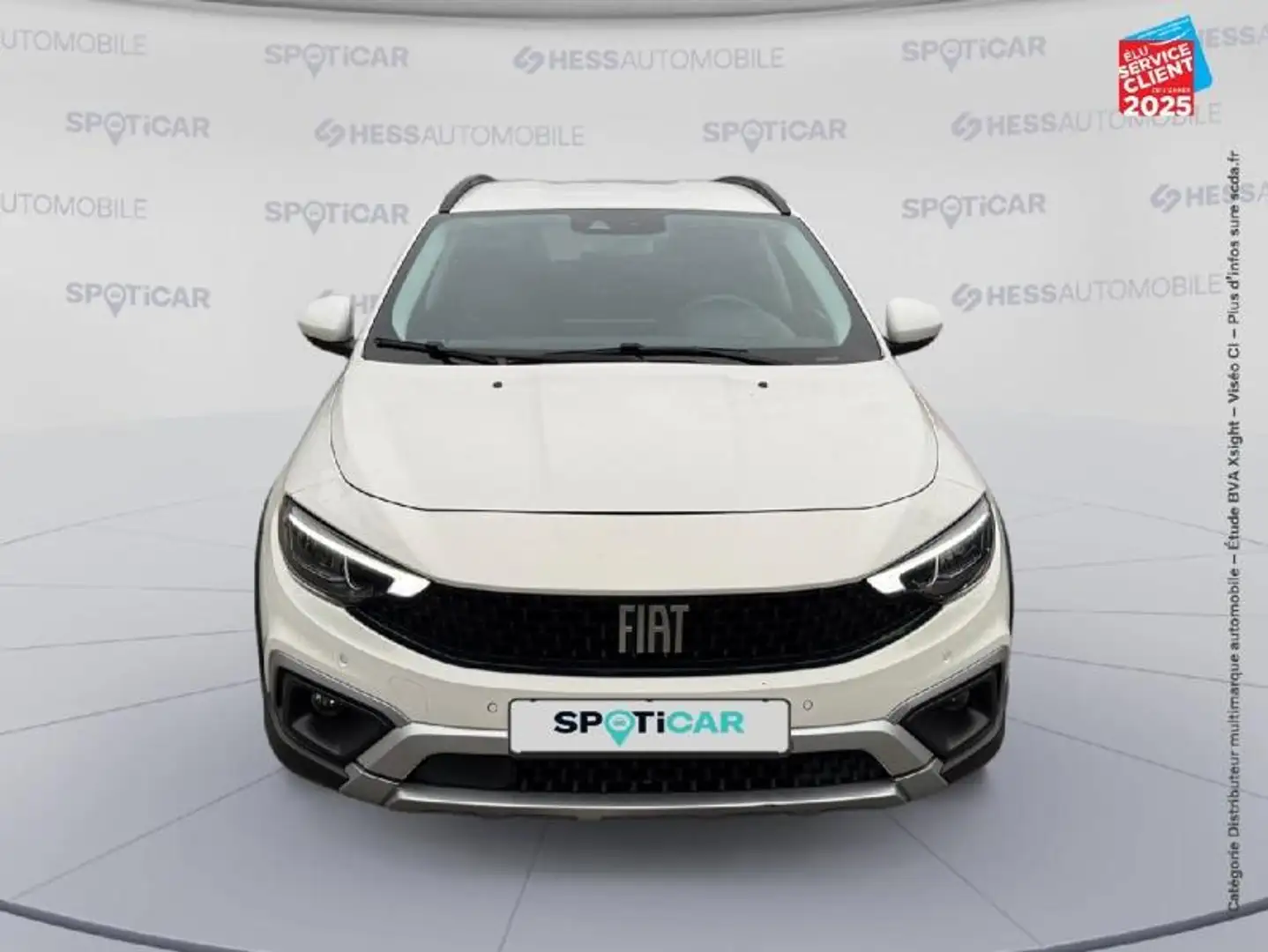 Fiat Tipo 1.5 FireFly Turbo 130ch S/S Plus Hybrid DCT7 MY22 Blanc - 2