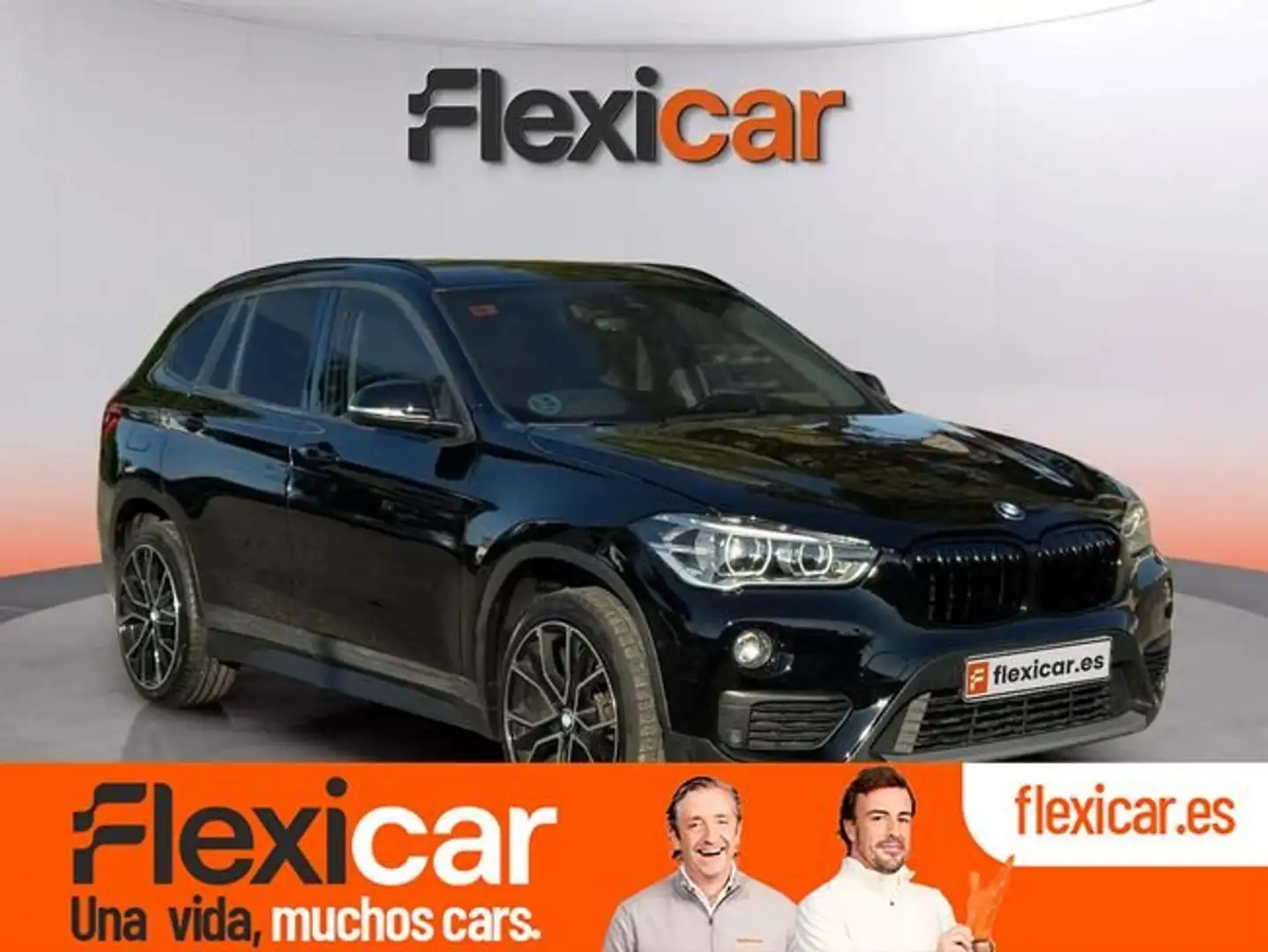 BMW X1 sDrive 18d Negro - 1