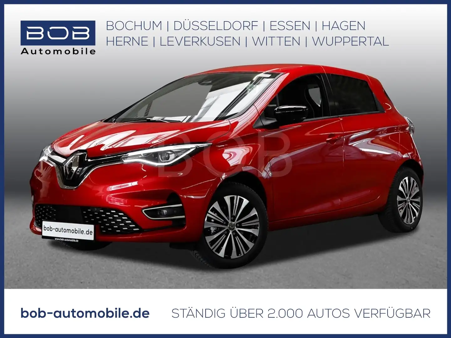Renault ZOE E-Tech 100% elektrisch ICONIC EV50 PDC CCS Rouge - 1