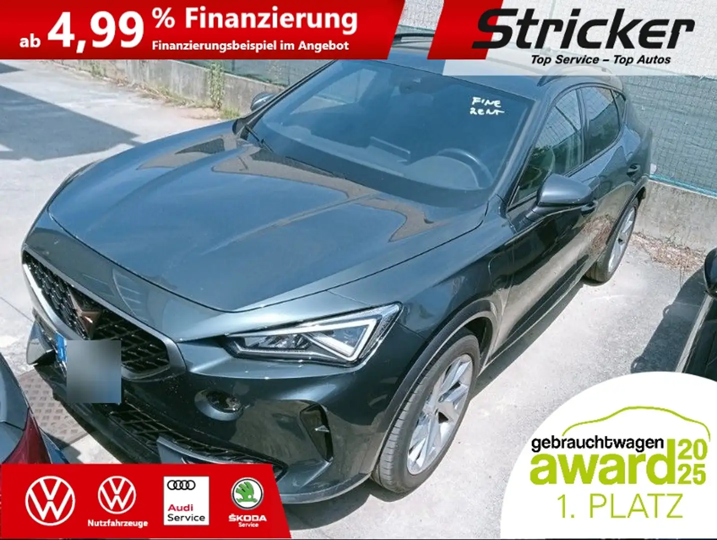 CUPRA Formentor 1.4TSI e-Hybrid DSG 272,-ohne Anzahlung ACC Grün - 2