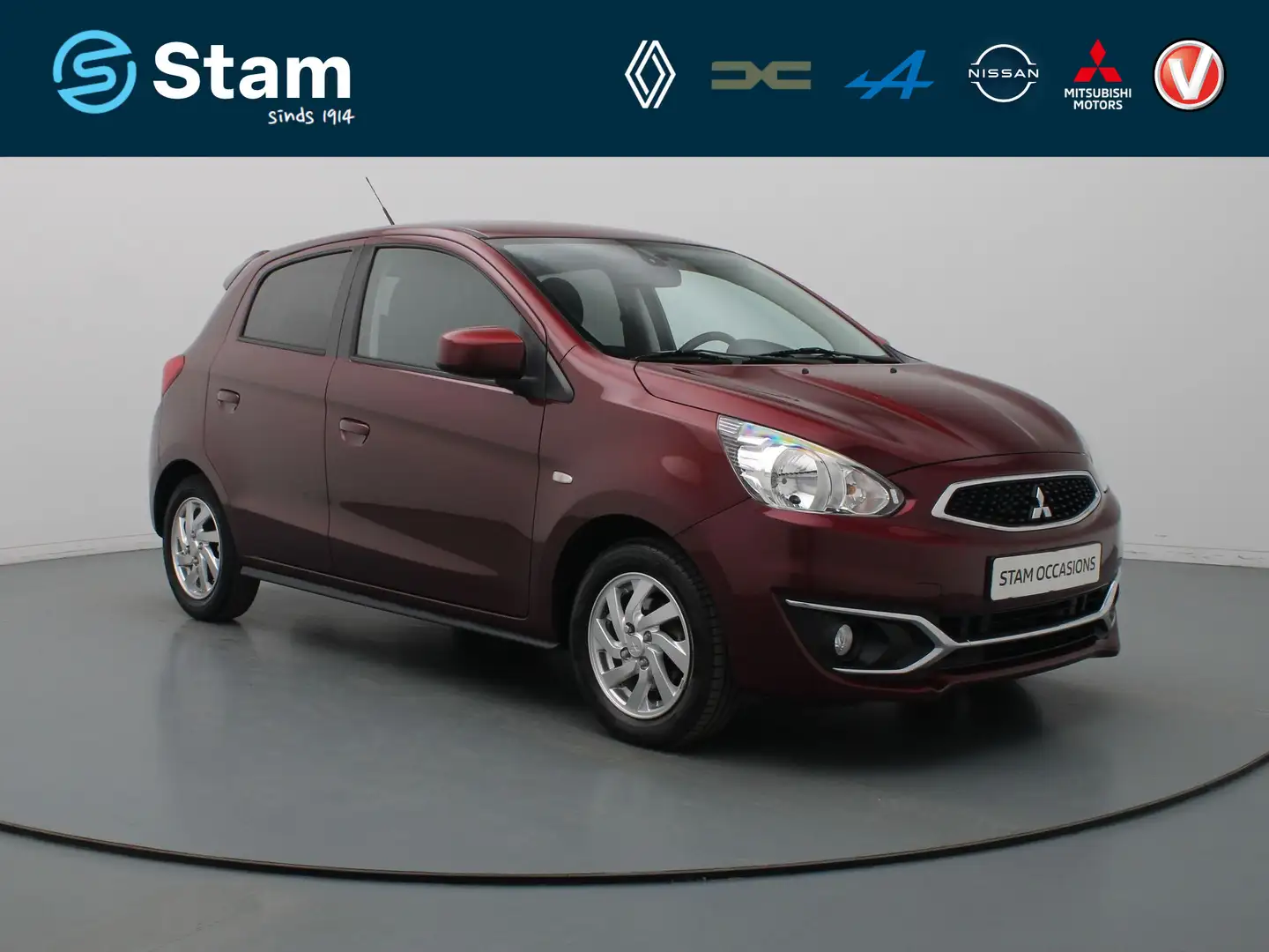Mitsubishi Space Star Automaat 70pk Active Airco | Carplay | Trekhaak | Rood - 1