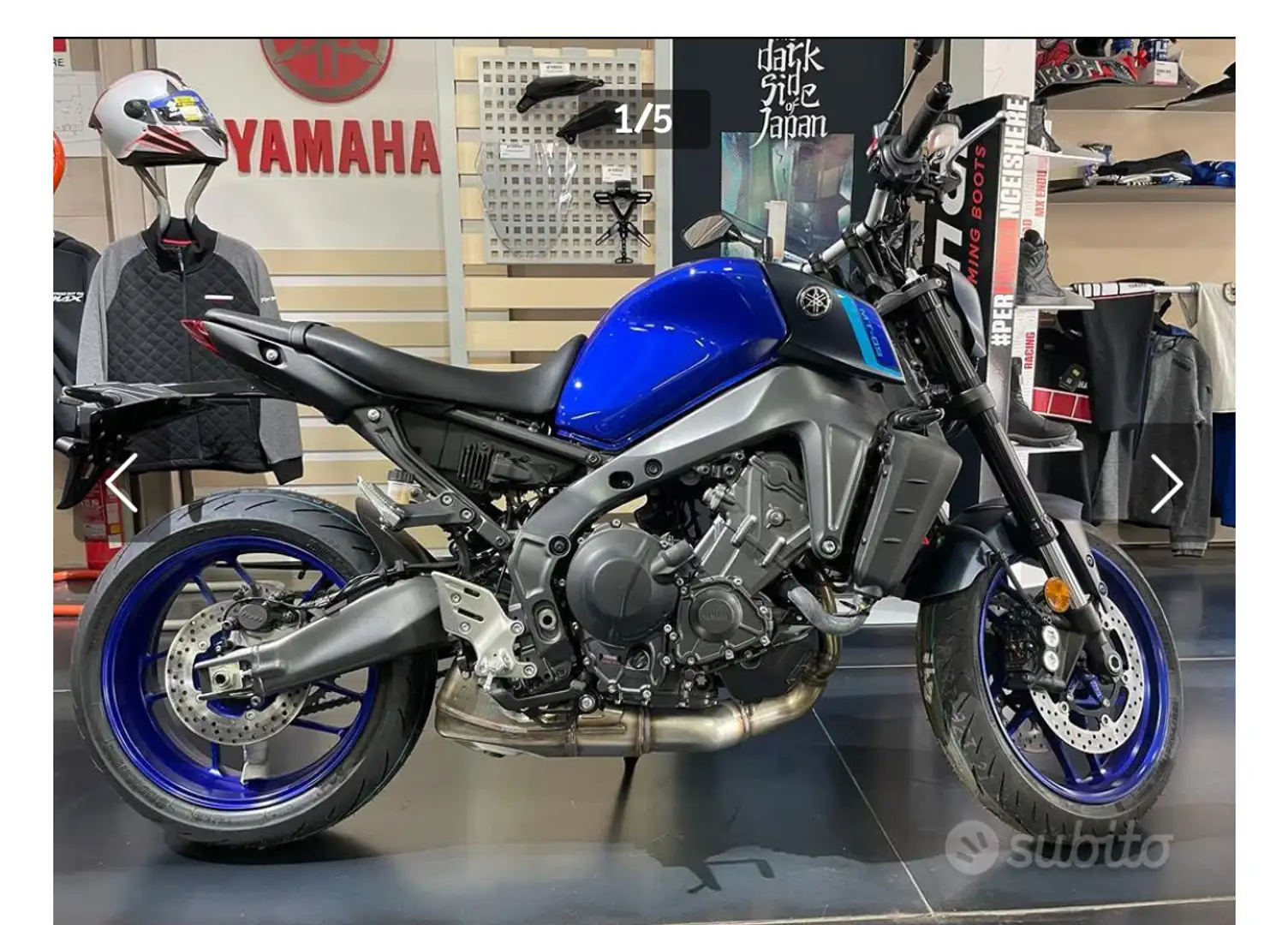 Yamaha MT-09 Blu/Azzurro - 1