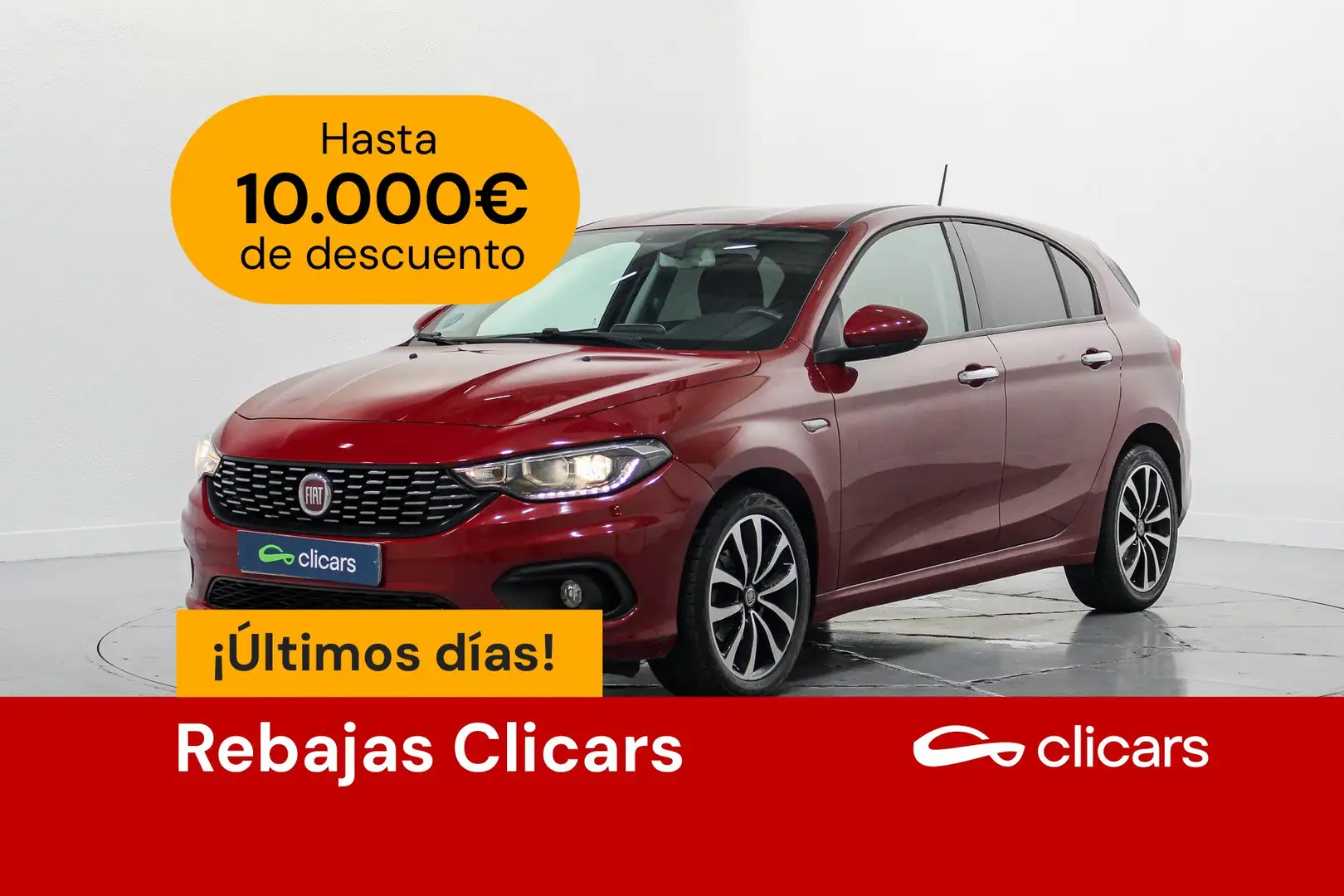Fiat Tipo 1.4 T-Jet Gasolina/GLP Lounge Plus Rojo - 1