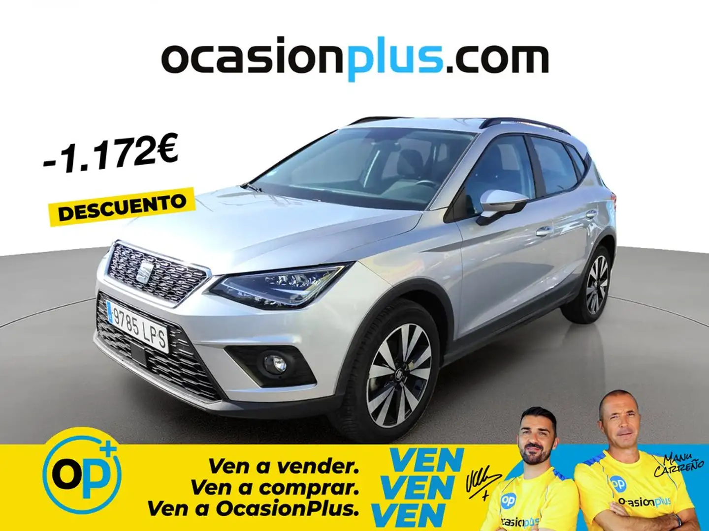 SEAT Arona 1.0 TGI S&S Style 90 Gris - 1