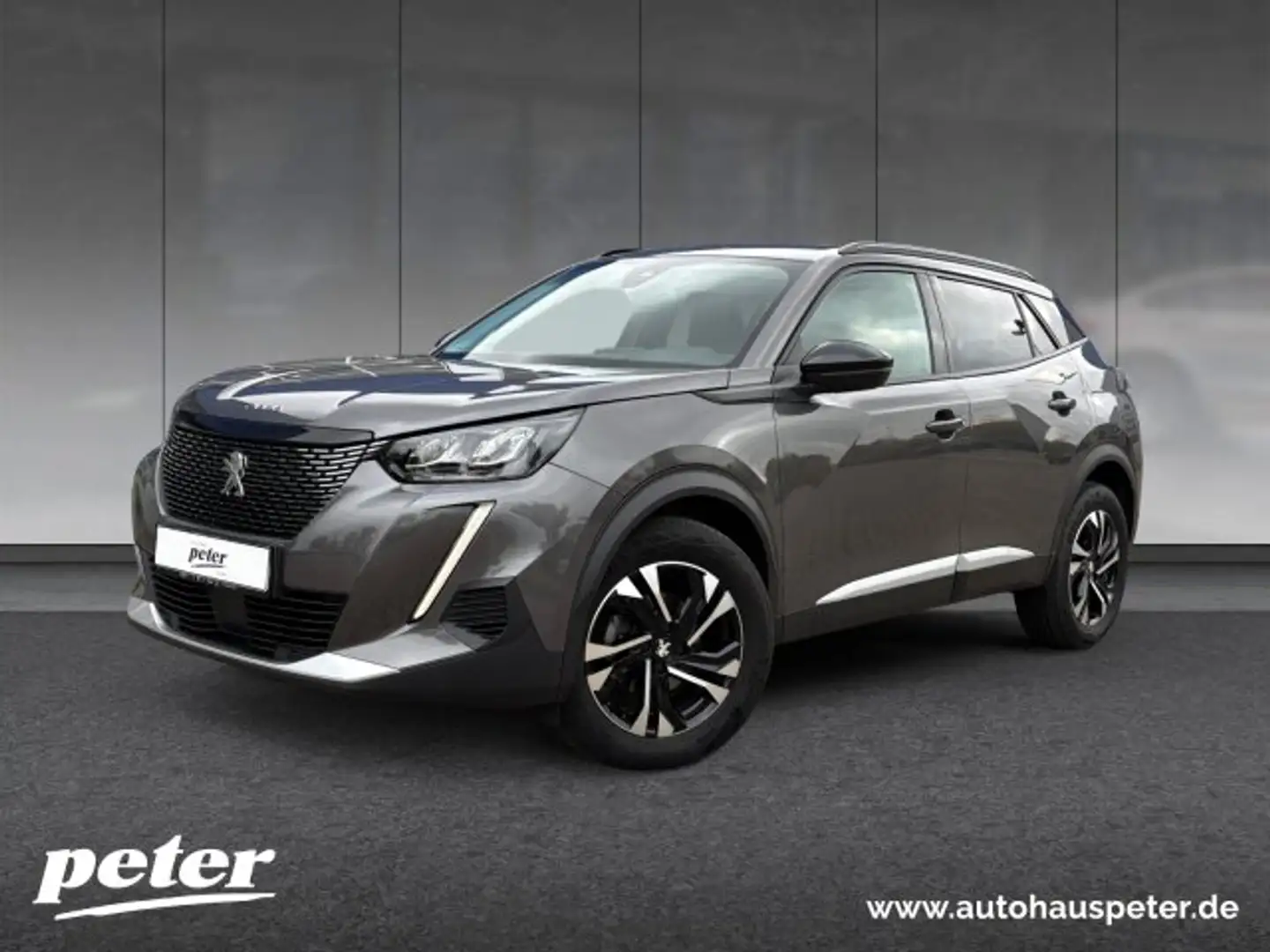 Peugeot 2008 2008 Allure 100 PureTech +Kamera+LED+SHZ+AHK+ Grau - 1