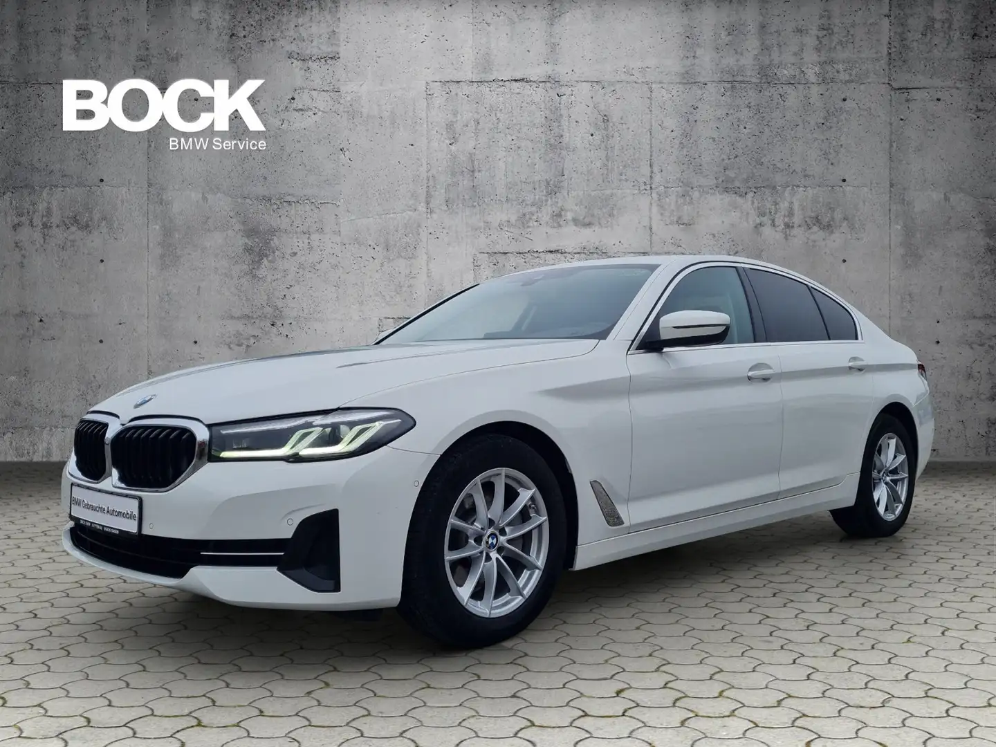 BMW 520 d Limousine/AHK/LED Blanco - 1