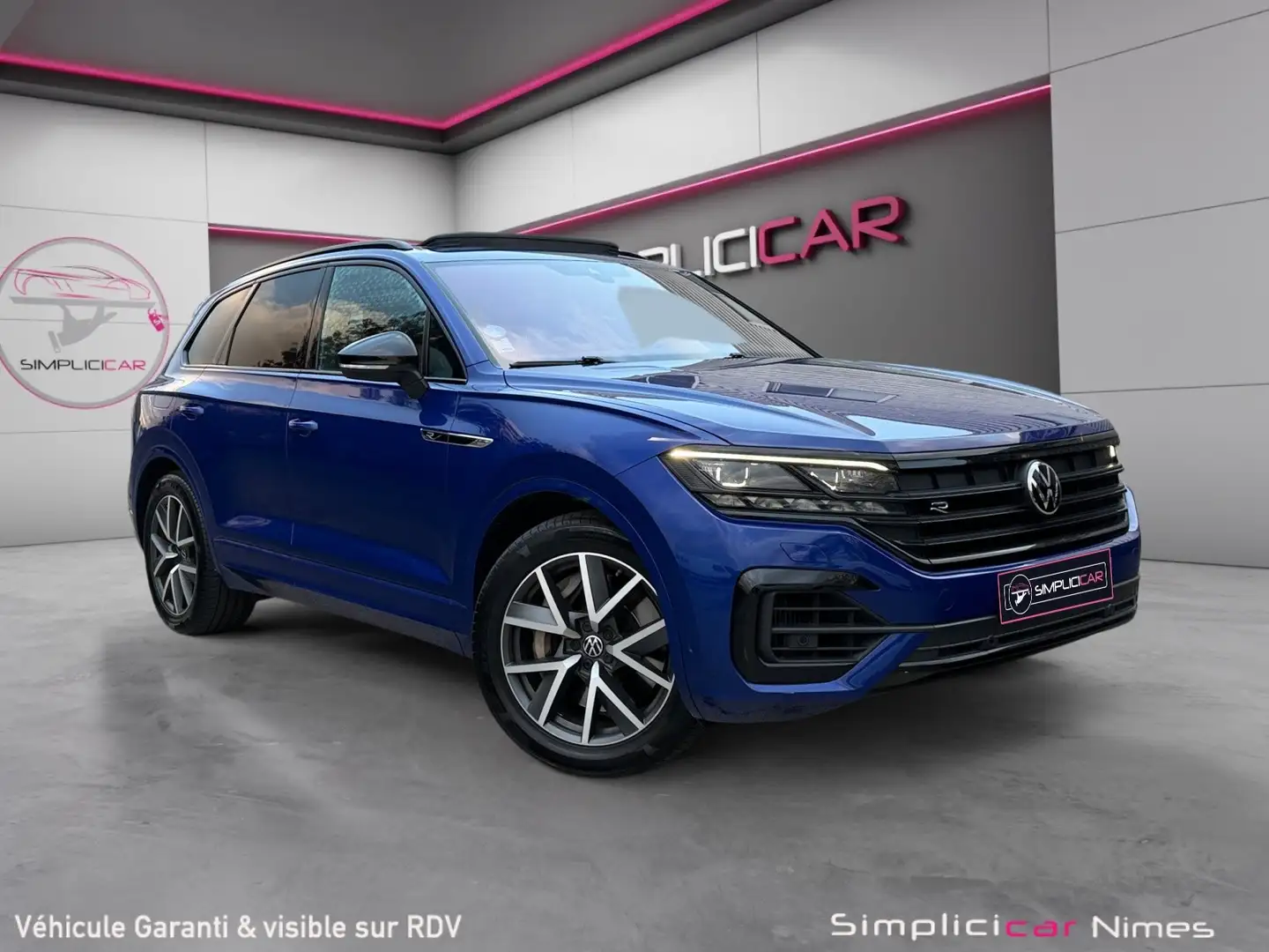Volkswagen Touareg Touareg 3.0 TSI eHybrid 462 ch Tiptronic 8 4Motion R Bleu - 1