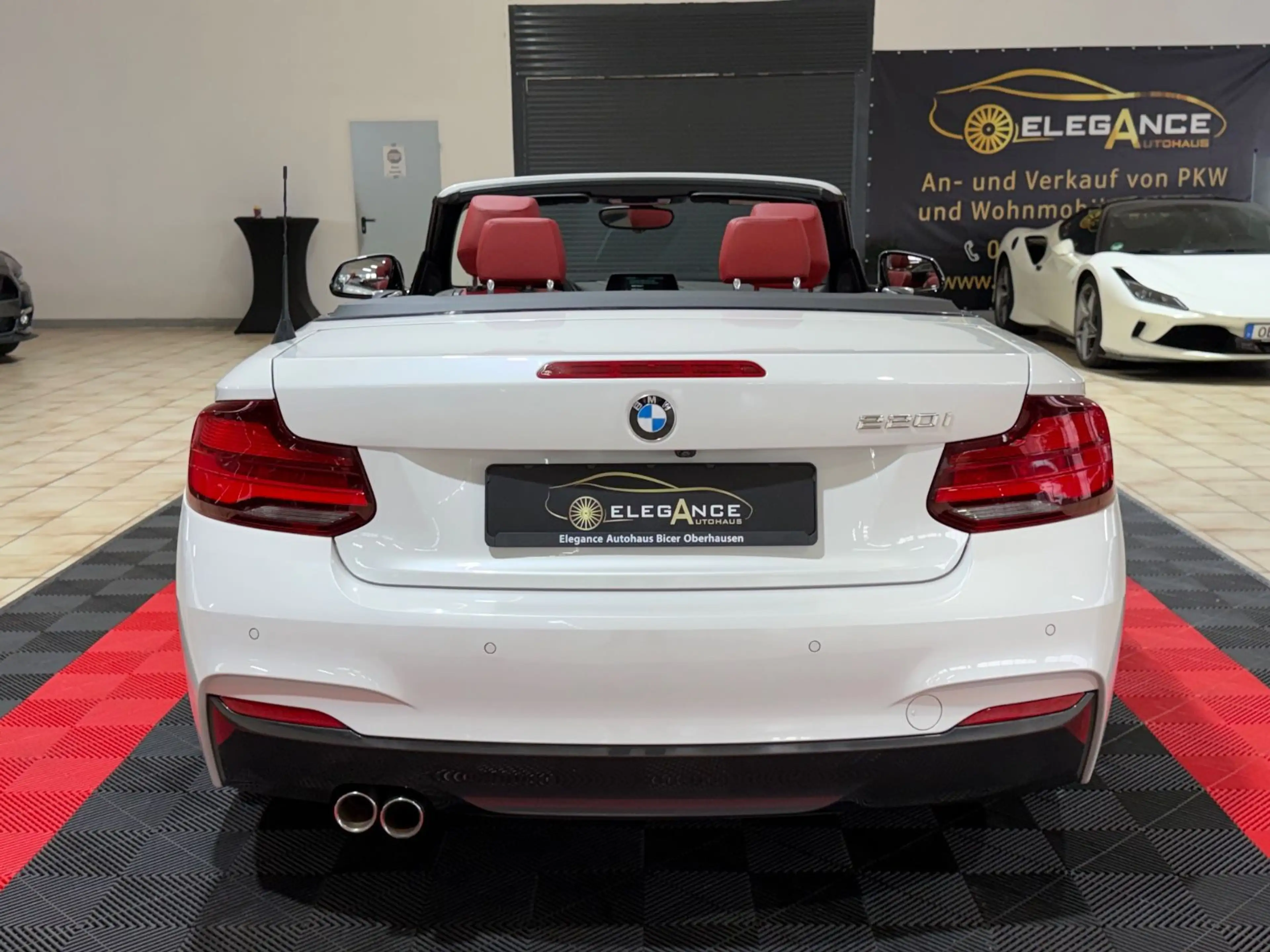 BMW 220 i Cabrio M Sport*LEDER ROT*LED*KAMERA*HARMAN — photo 6