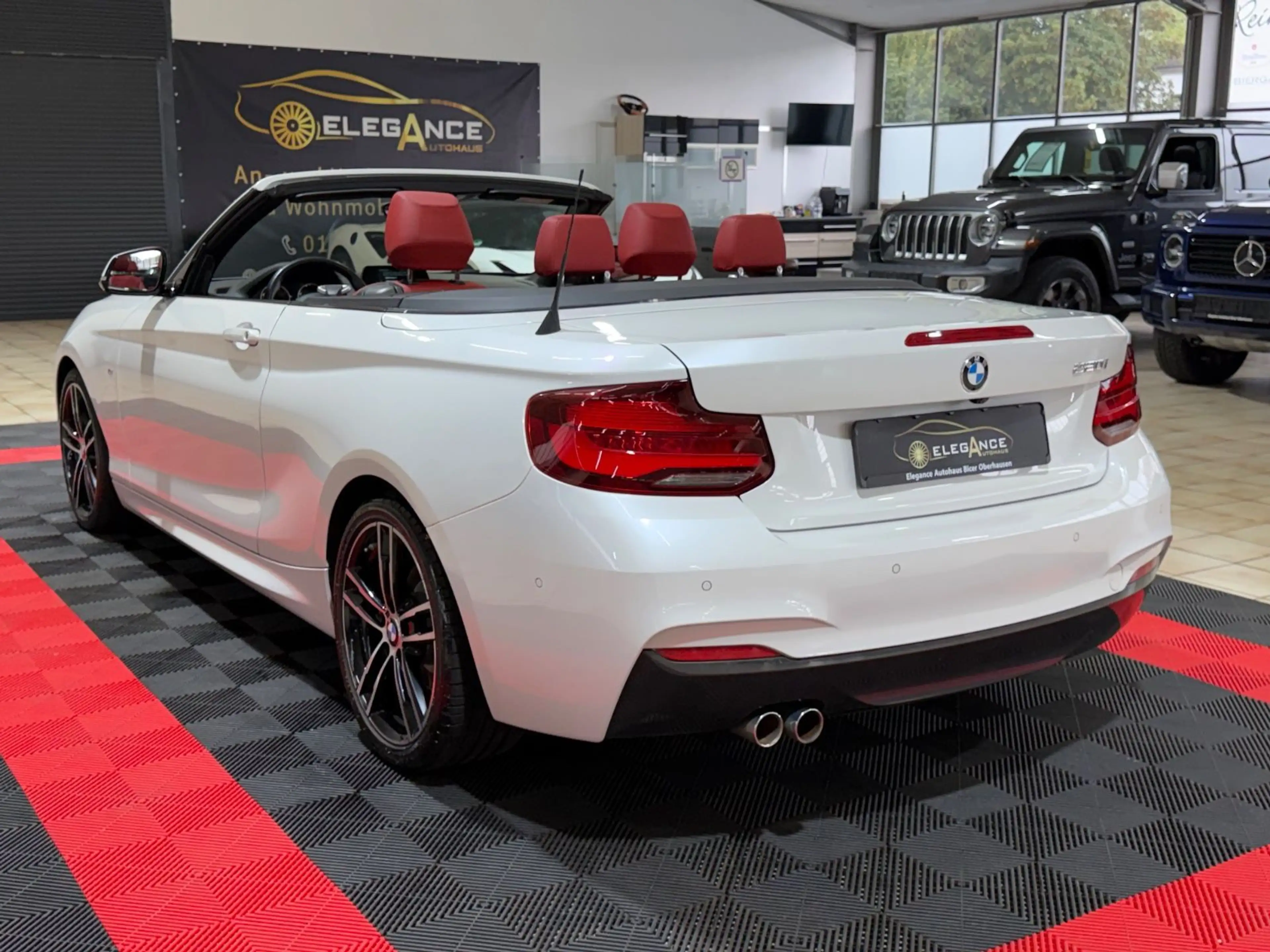 BMW 220 i Cabrio M Sport*LEDER ROT*LED*KAMERA*HARMAN — photo 7