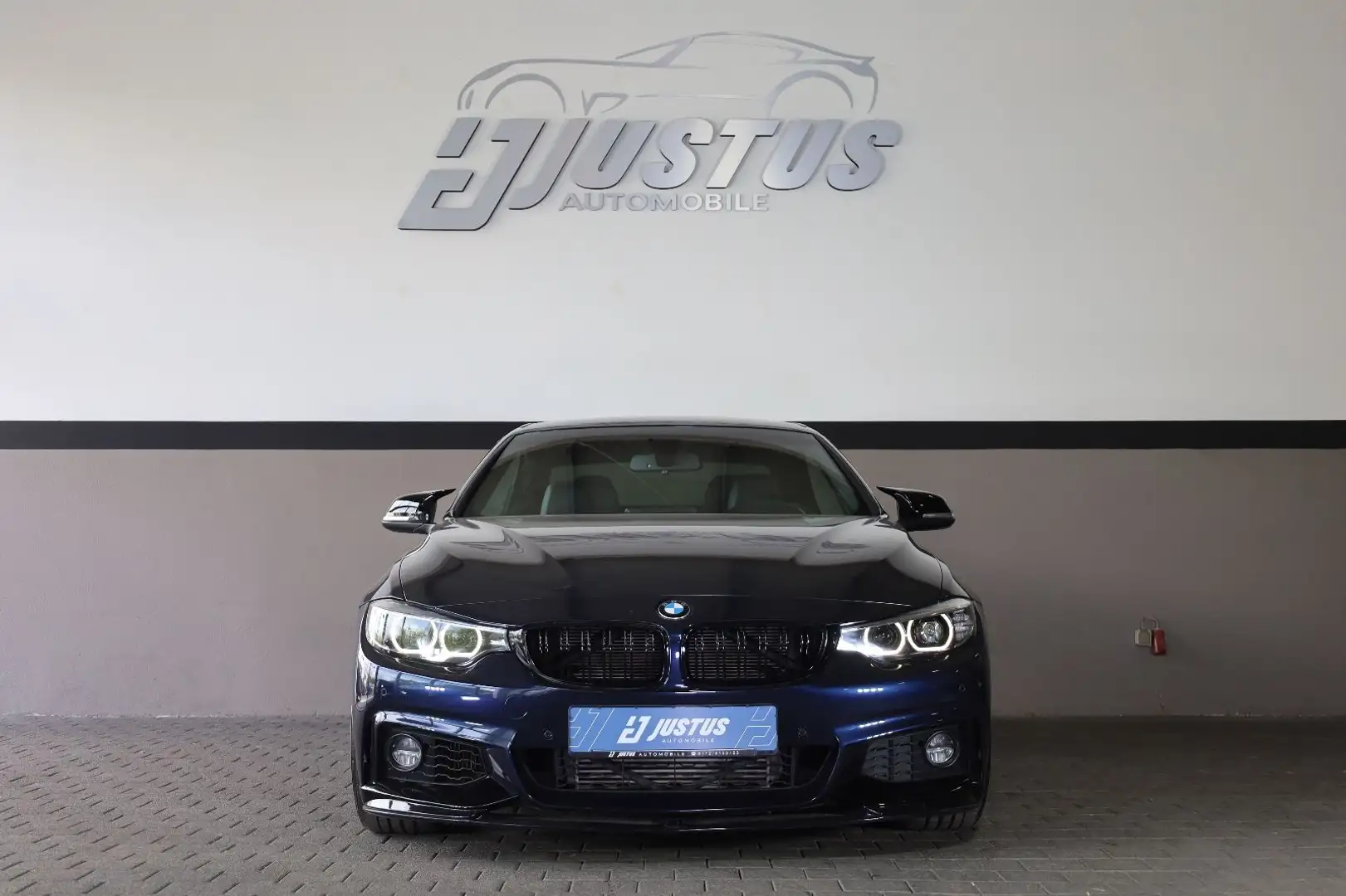 BMW 435 i Cabrio/M/M/SHZ/BTH/MFL/KAMERA/PDC/OLED/R20 Bleu - 2