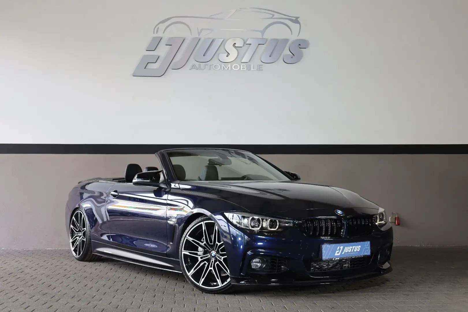 BMW 435 i Cabrio/M/M/SHZ/BTH/MFL/KAMERA/PDC/OLED/R20 Bleu - 1