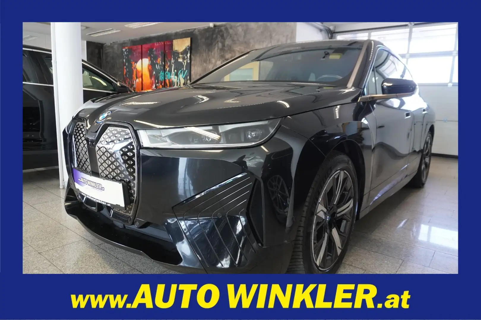 BMW iX xDrive40 71kWh Sportpaket/Edition/Panorama Schwarz - 1