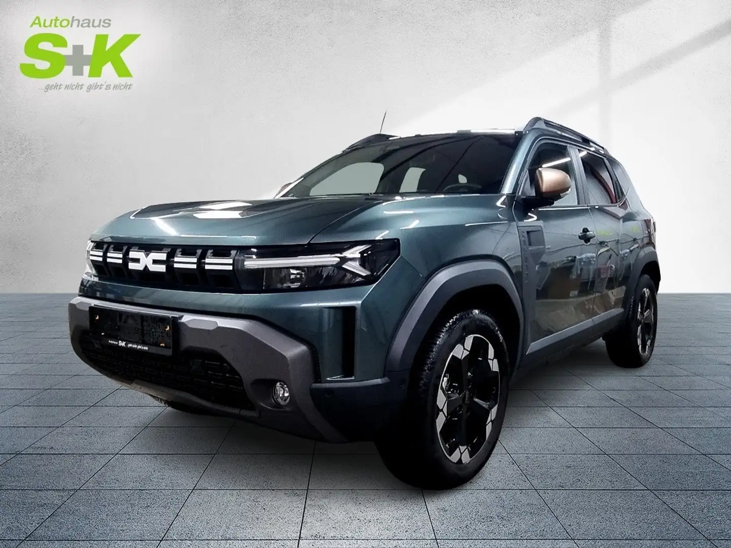 Dacia Duster III TCe 130 Extreme 4x4 ++AHK+WINTER-PAKET+GJR++ Grün - 1