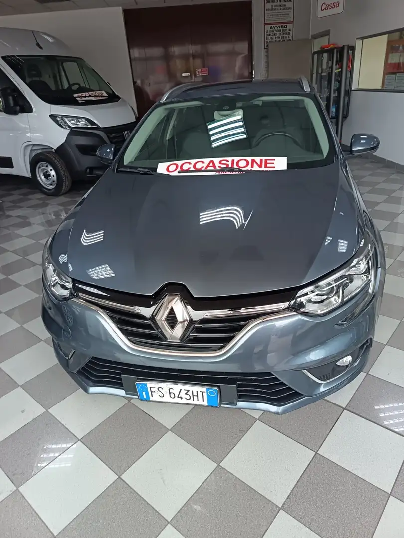 Renault Megane Mégane Sporter Blue dCi 115 CV EDC Intens Blauw - 1