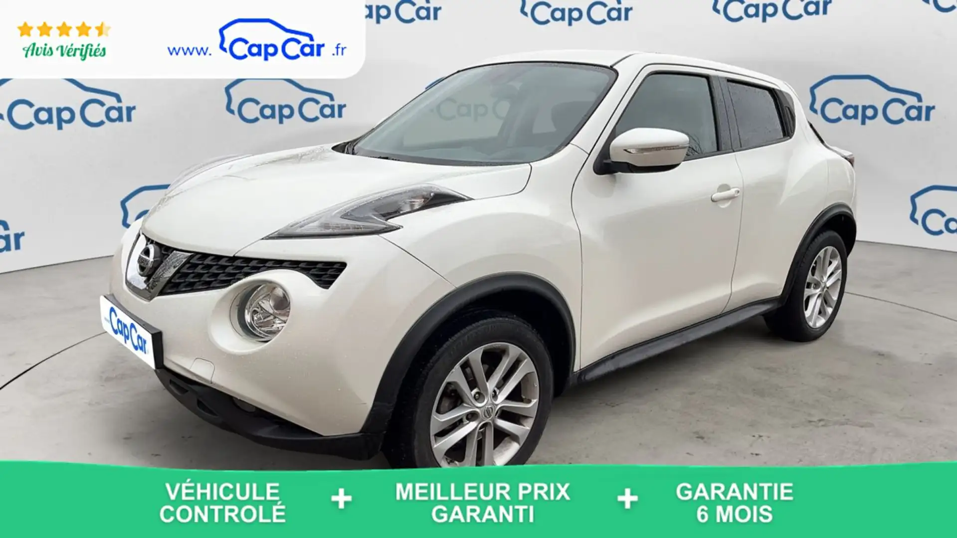 Nissan Juke 1.5 dCi 110 Acenta Blanc - 1