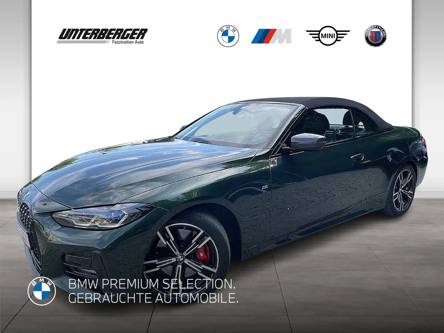BMW 430 i Cabrio-M Sportpaket-Head Up-Harman Kardon-HiFi-D Grün - 1