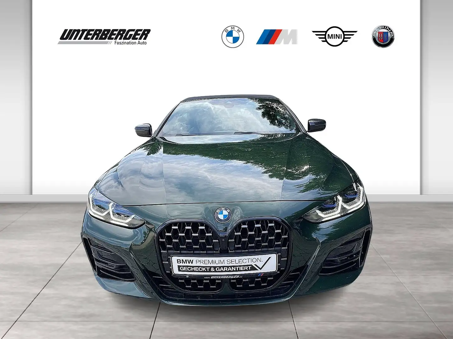 BMW 430 i Cabrio-M Sportpaket-Head Up-Harman Kardon-HiFi-D Grün - 2