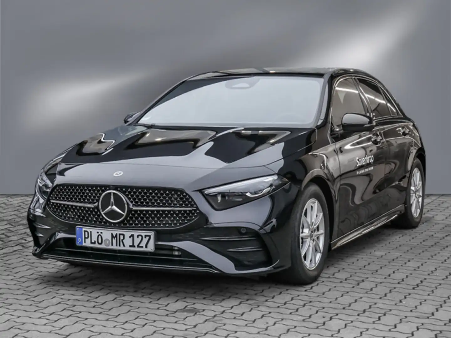 Mercedes-Benz A 200 d  AMG NIGHT SPUR DISTR PANO KAMERA PDC Schwarz - 2