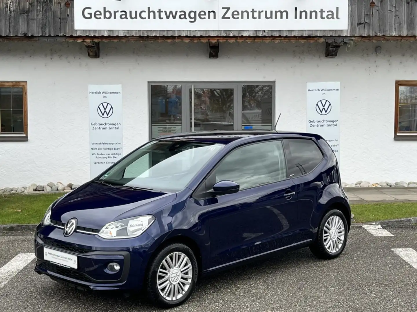 Volkswagen up! ! 1,0 United (RearView+Climatronic+SItzhzg.) Blau - 2
