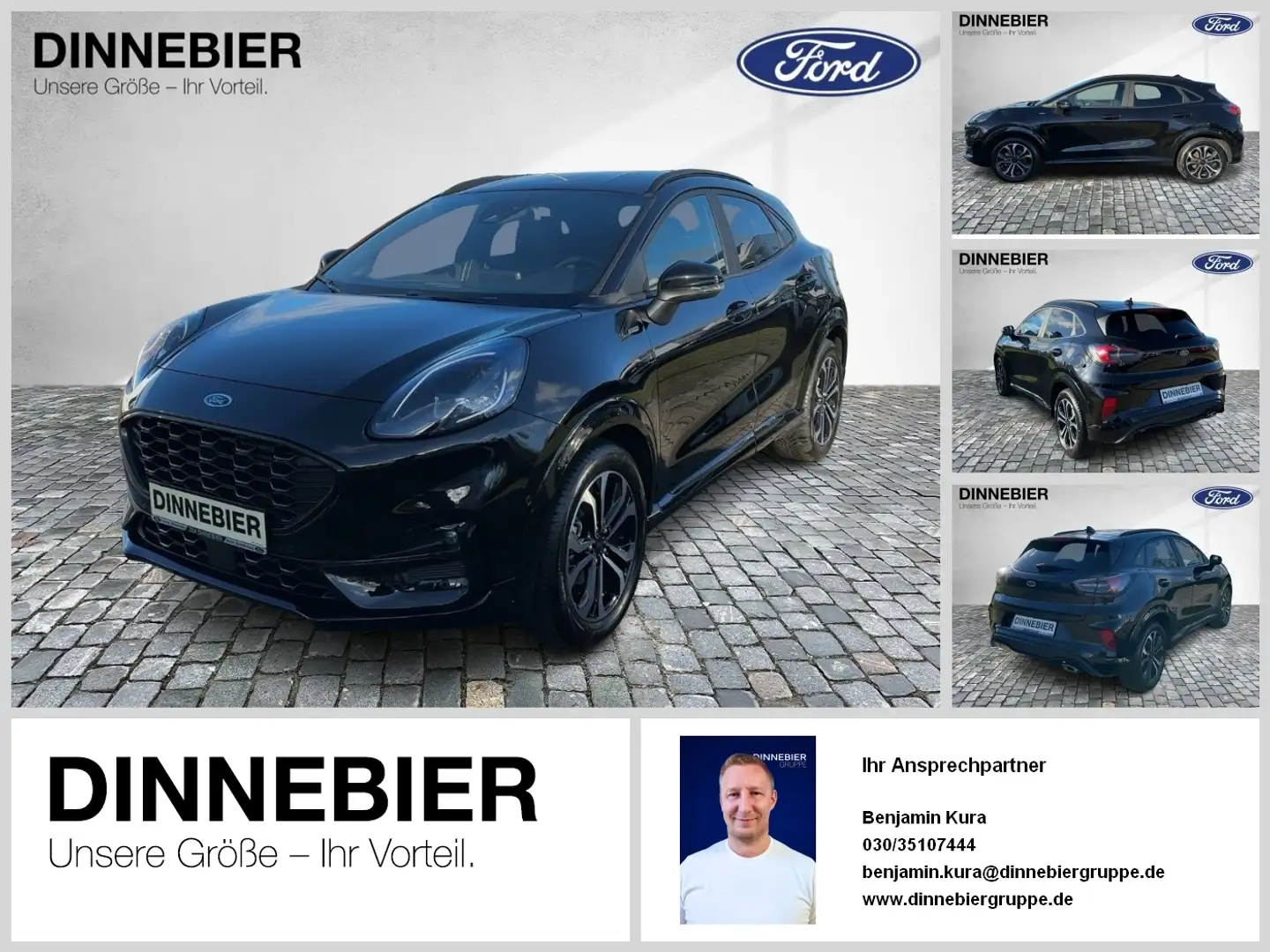 Ford Puma ST-Line X LED+Navi+Kamera+Winterpaket Noir - 1