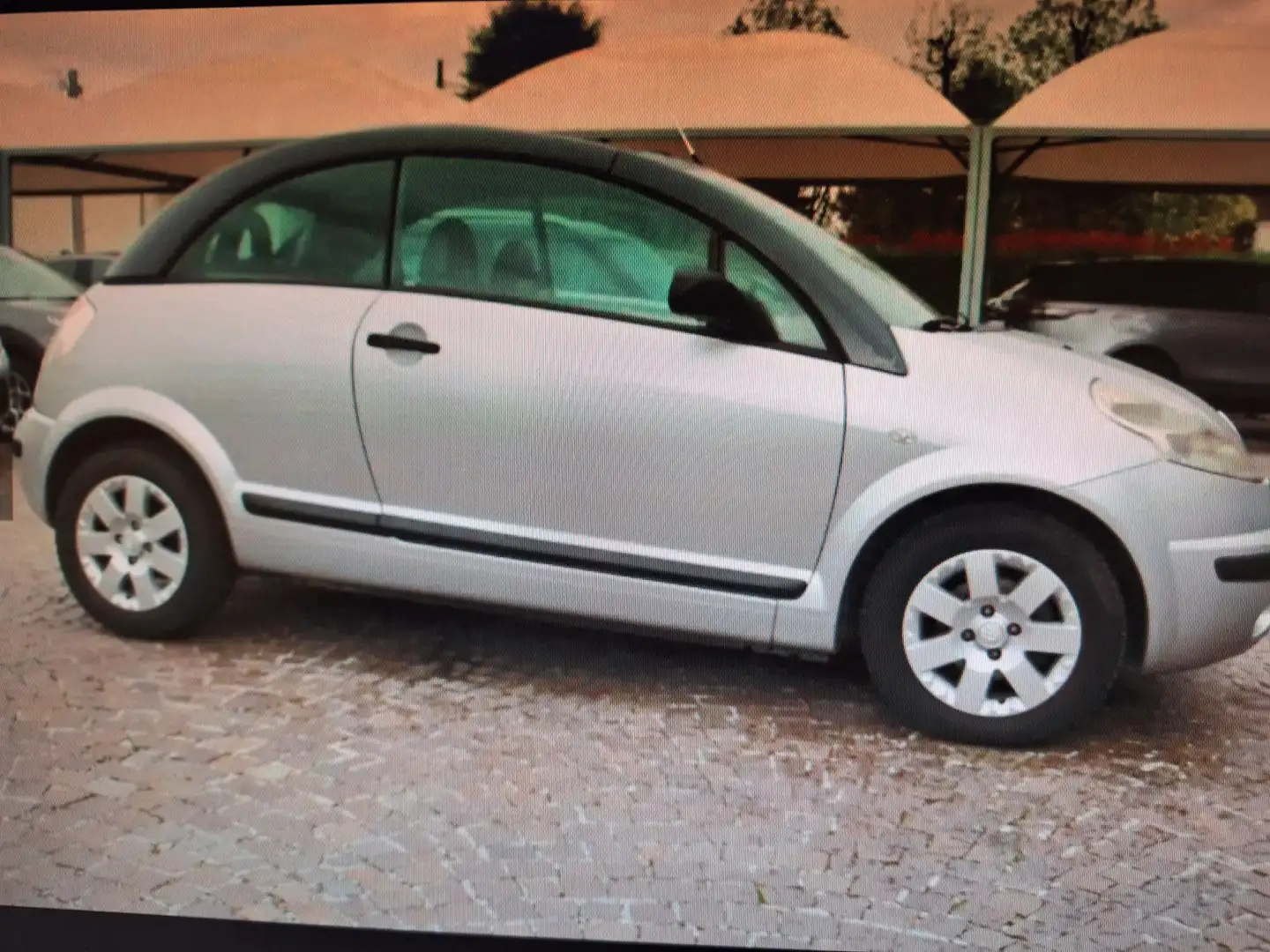 Citroen C3 Cabrio-Pluriel  1.6 16v Elegance  Automatica Argento - 2