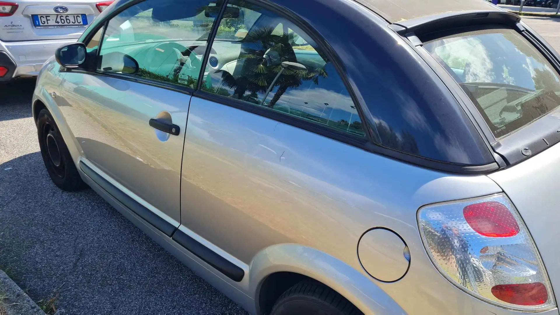 Citroen C3 Cabrio-Pluriel  1.6 16v Elegance  Automatica Argent - 2