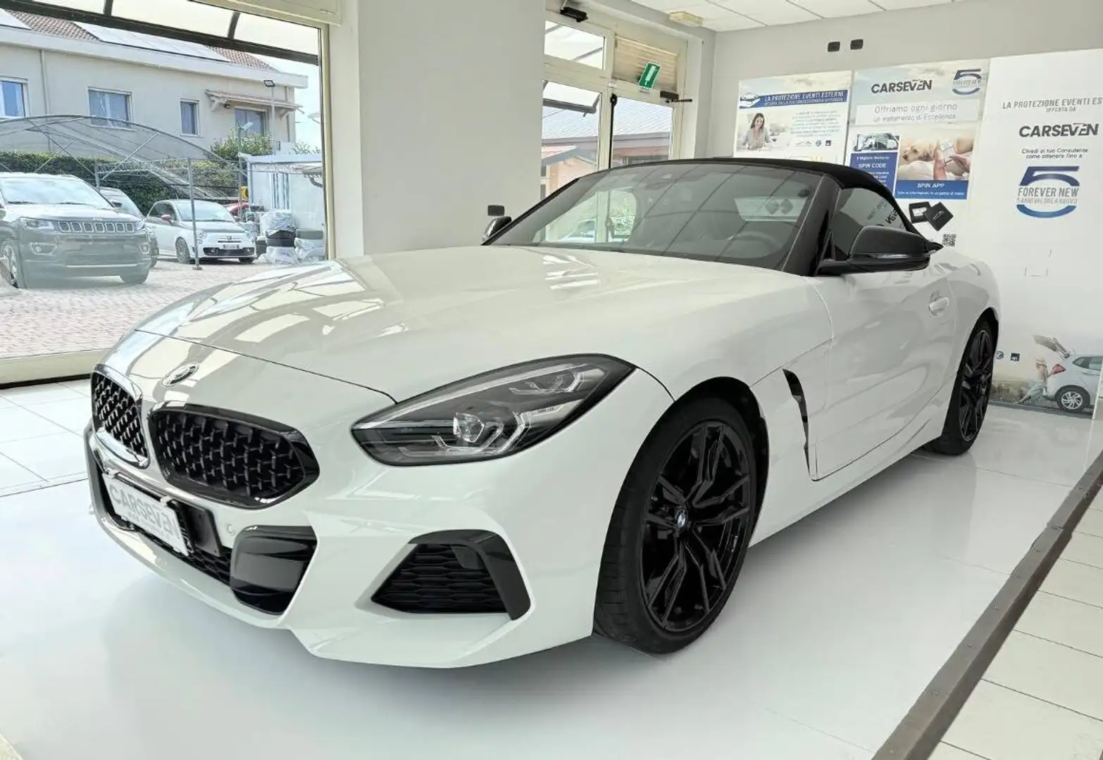 BMW Z4 Sdrive 20i Msport auto Bianco - 1
