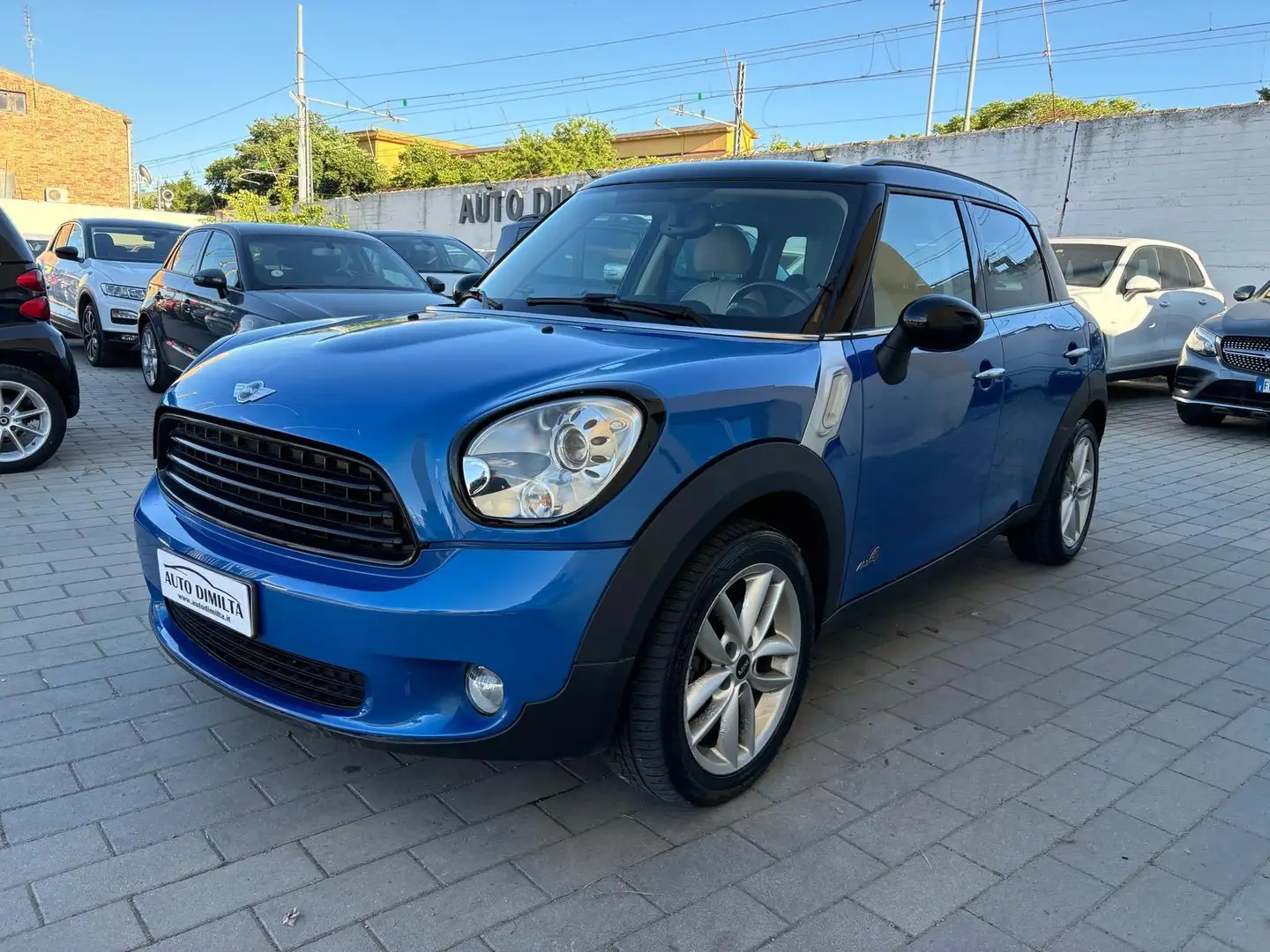 MINI Cooper D Countryman 1.6 all4 Blu/Azzurro - 2