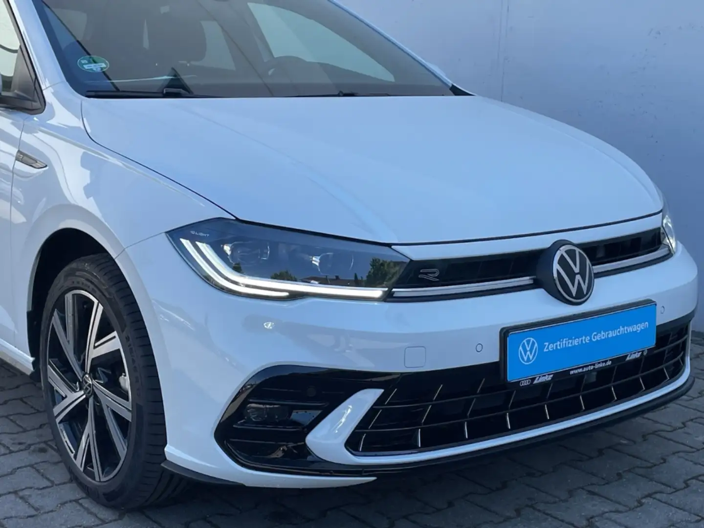 Volkswagen Polo 1.0 TSI DSG R-Line Kamera/ACC/Navi/IQ.Light Blanc - 2