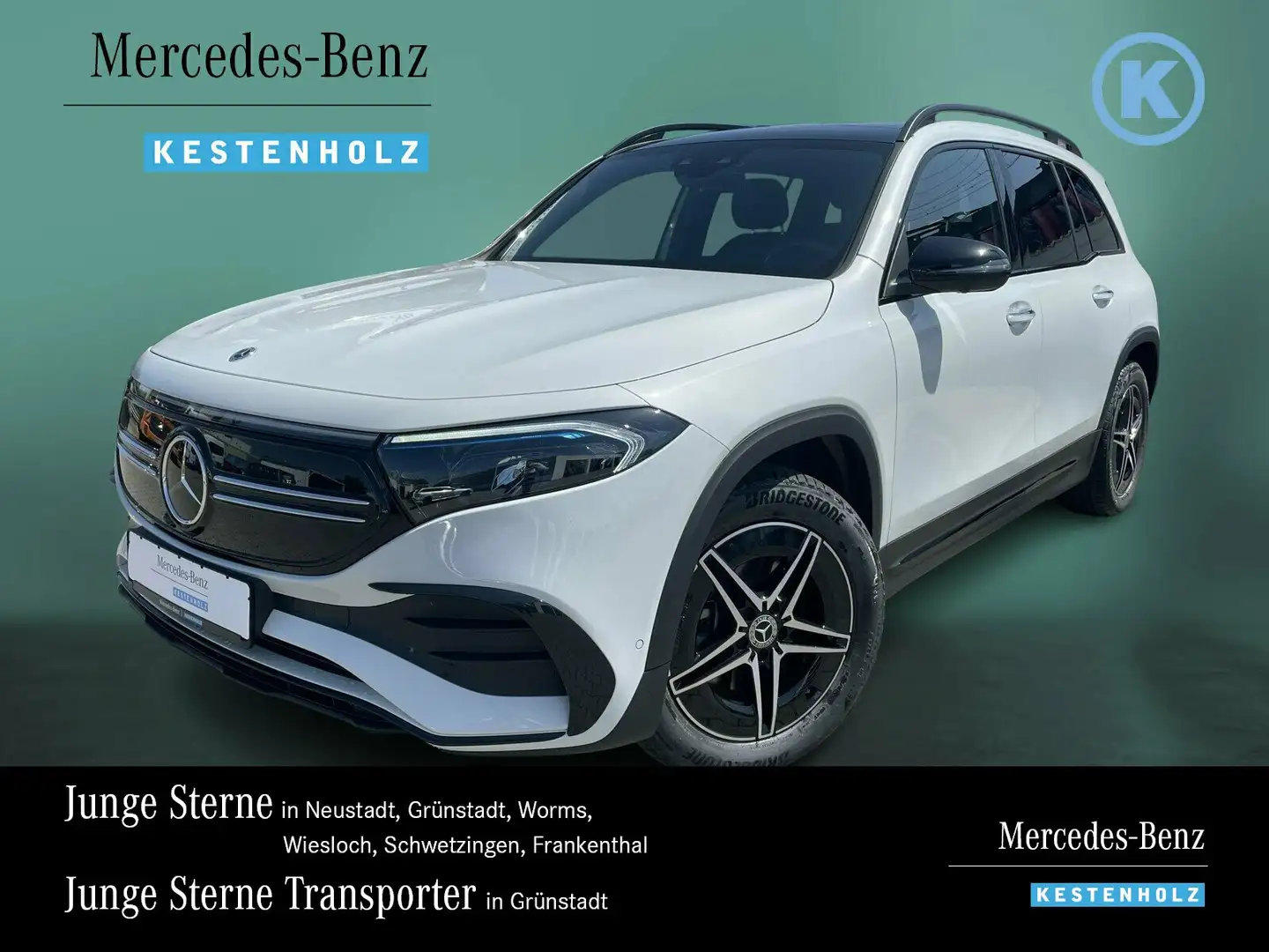 Mercedes-Benz EQB 350 EQB 350 4M AMG+NIGHT+DISTRO+PANO+360+HUD+KEYLESS Weiß - 1