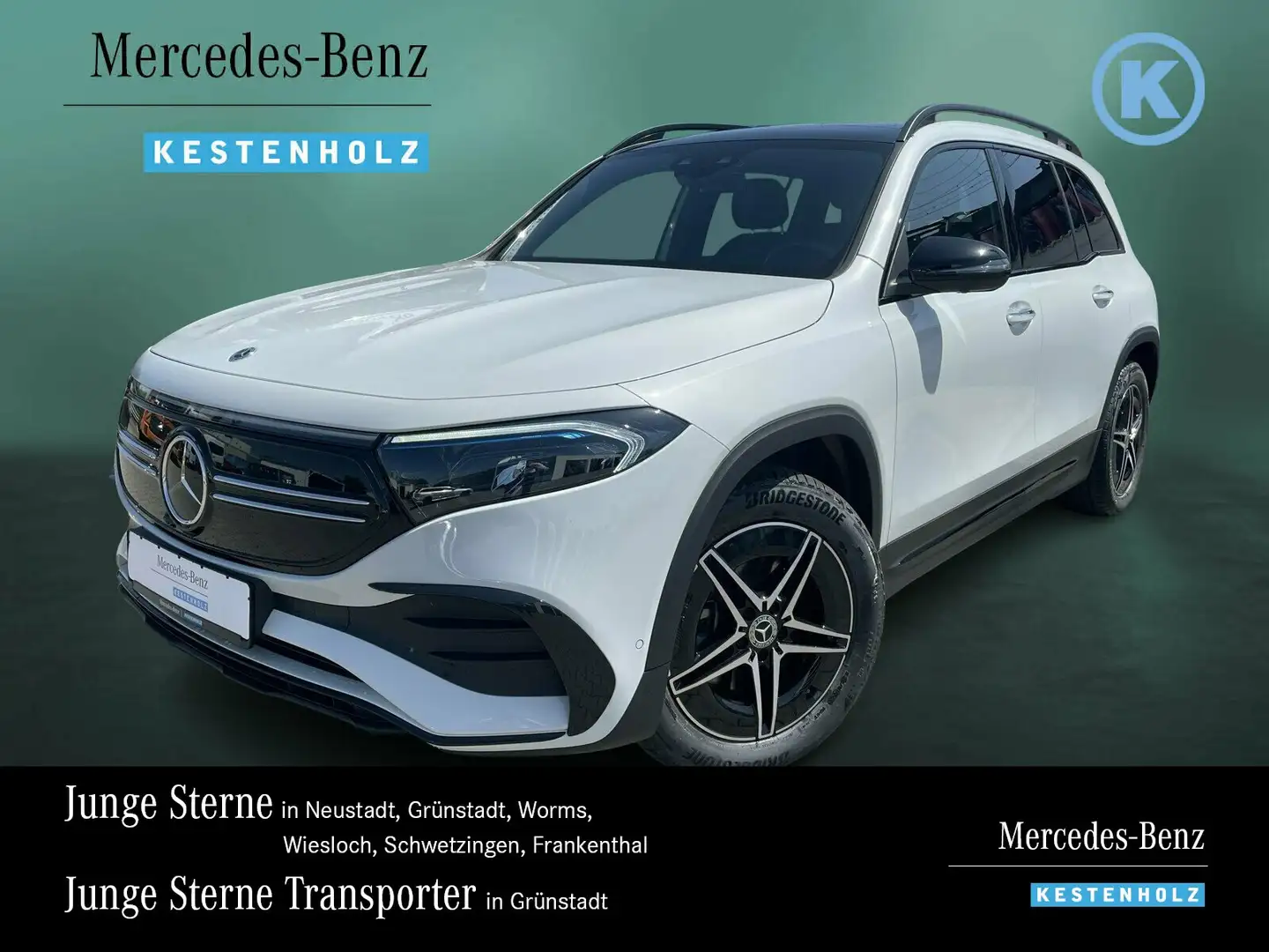 Mercedes-Benz EQB 350 EQB 350 4M AMG+NIGHT+DISTRO+PANO+360+HUD+KEYLESS Weiß - 1