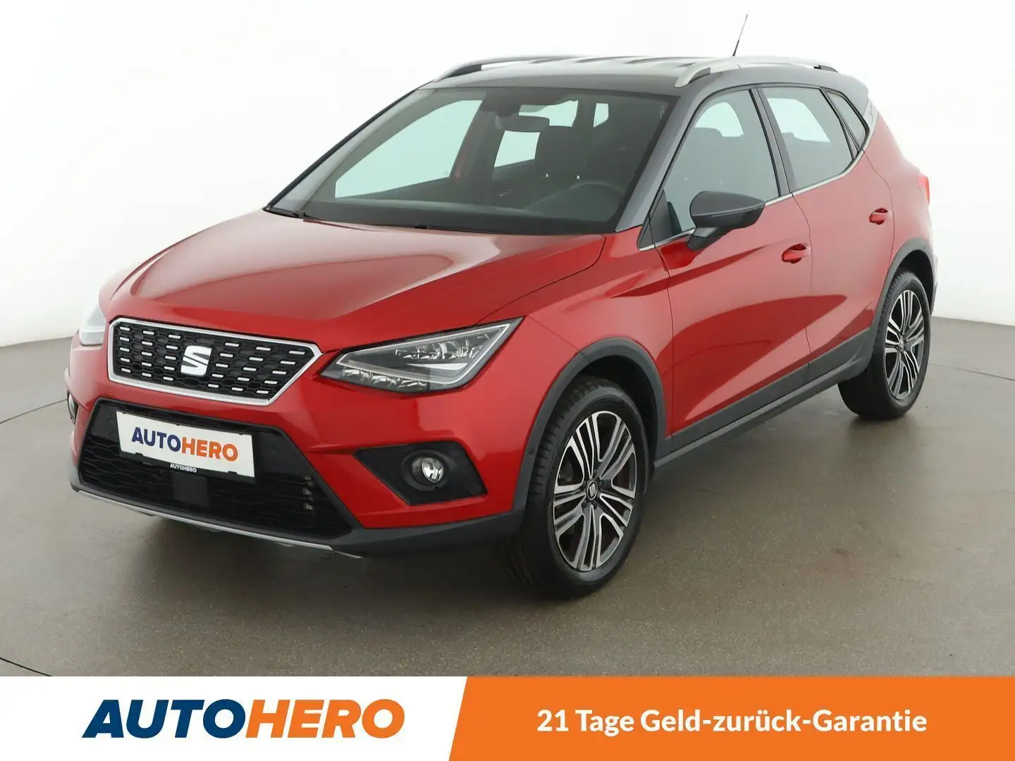 SEAT Arona 1.0 TSI Xcellence *LED*ACC*CAM*NAVI*SHZ* Красный - 1