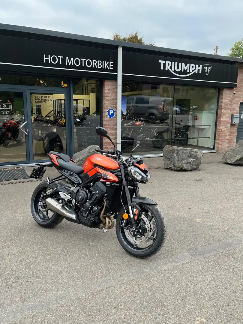 Triumph Street Triple R 765 (garantie 24 mois) Orange - 1