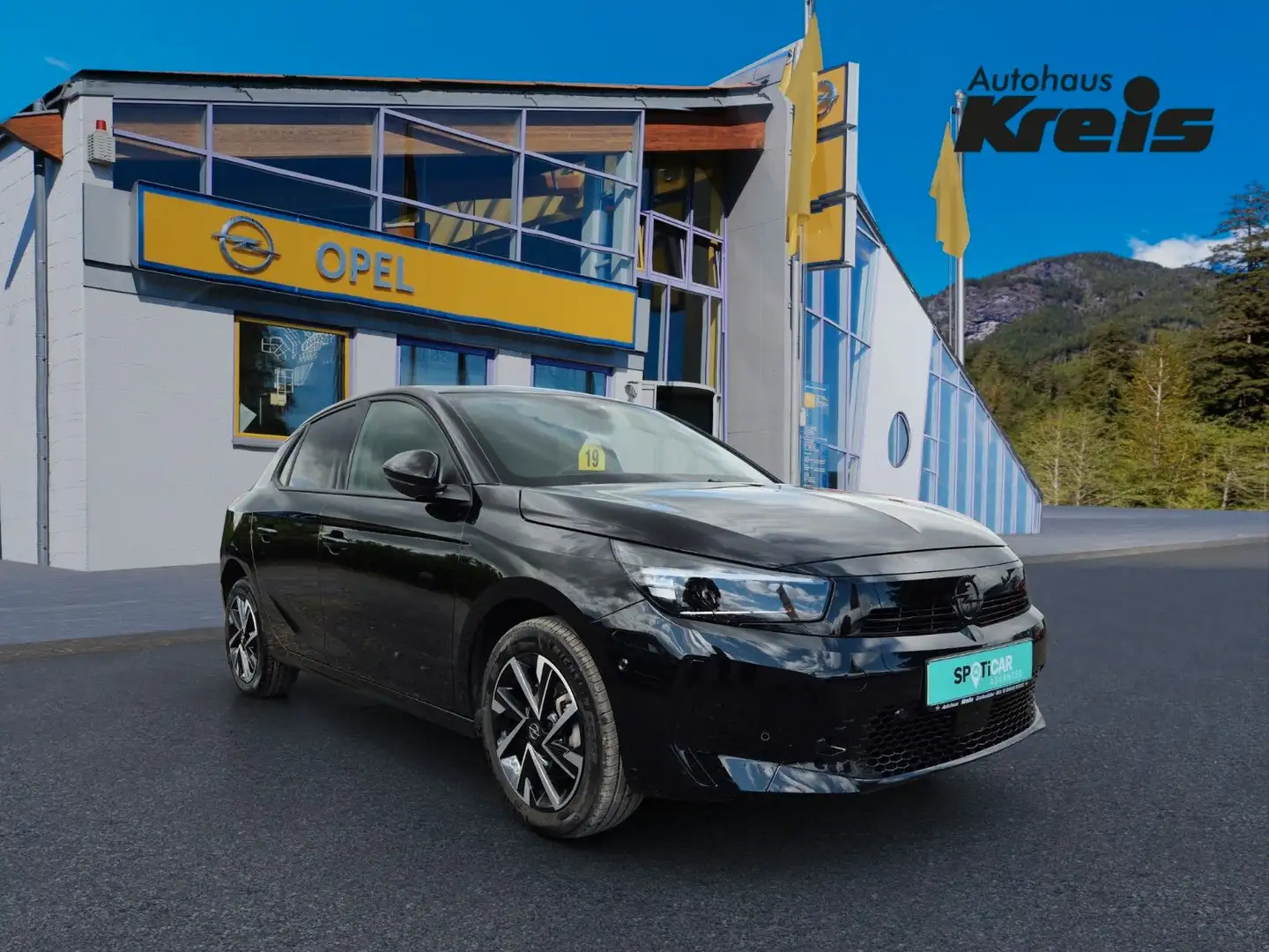 Opel Corsa GS Automatik Kamera SHZ LHZ LED Noir - 1