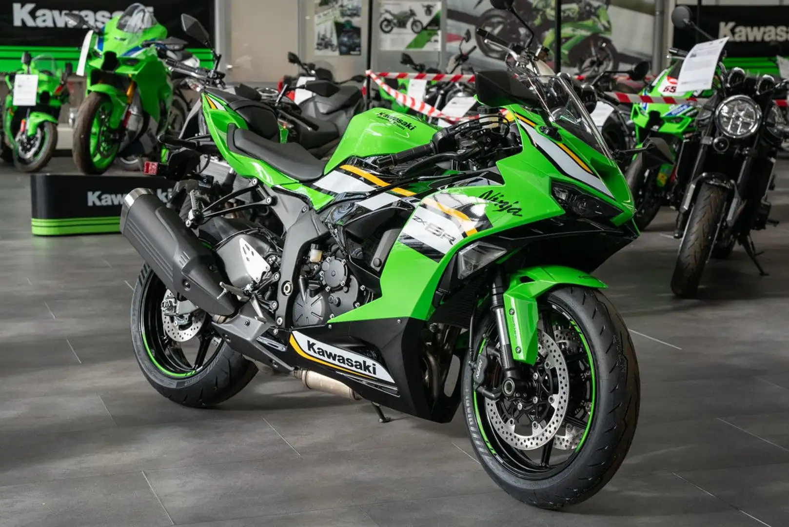 Kawasaki Ninja ZX-6R Modell 2025, sofort lieferbar Verde - 2