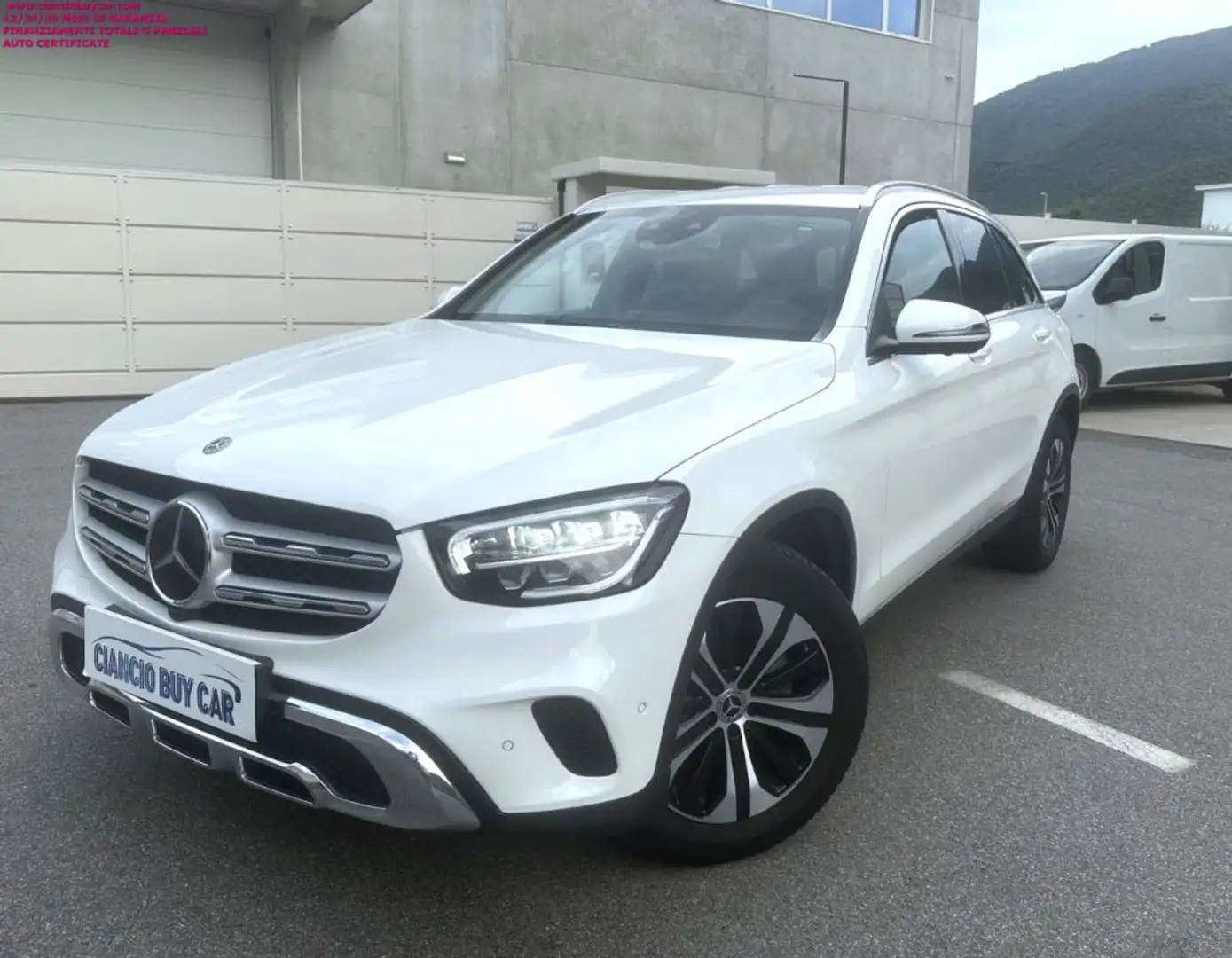 Mercedes-Benz GLC 200 d automatica 4Matic Sport CON IVA EPOSTA Bianco - 1